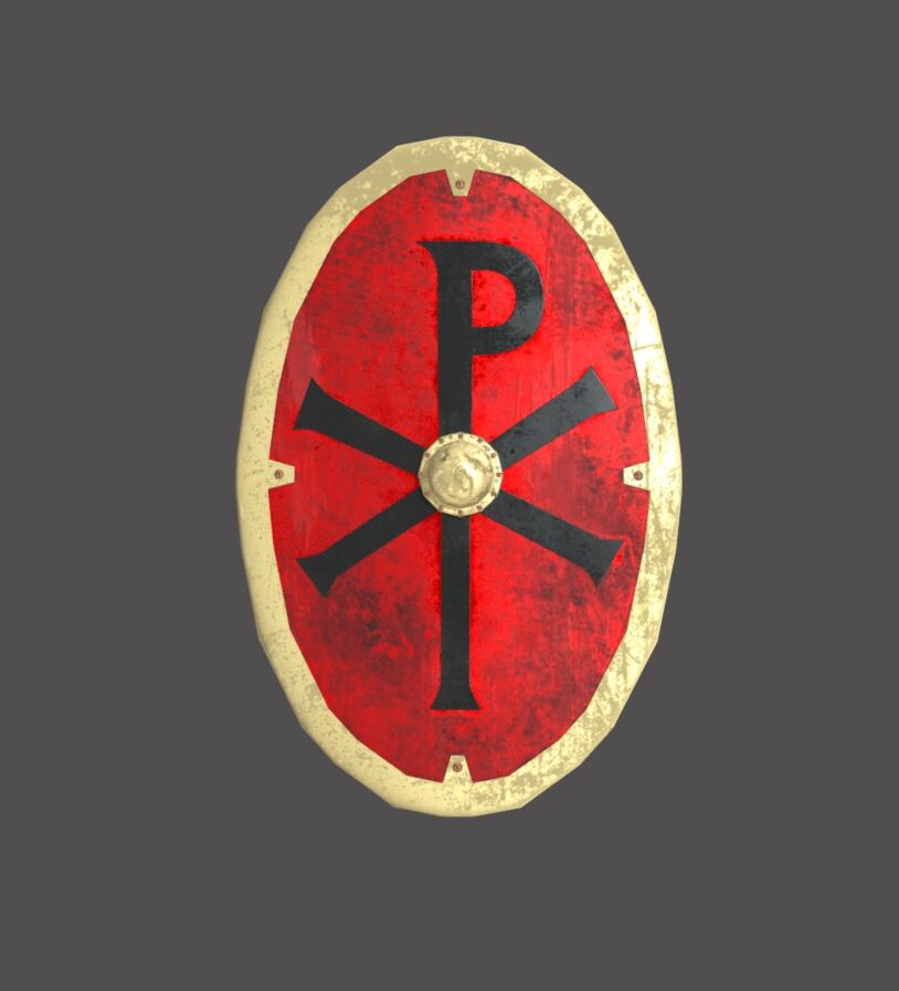 ArtStation roman shield