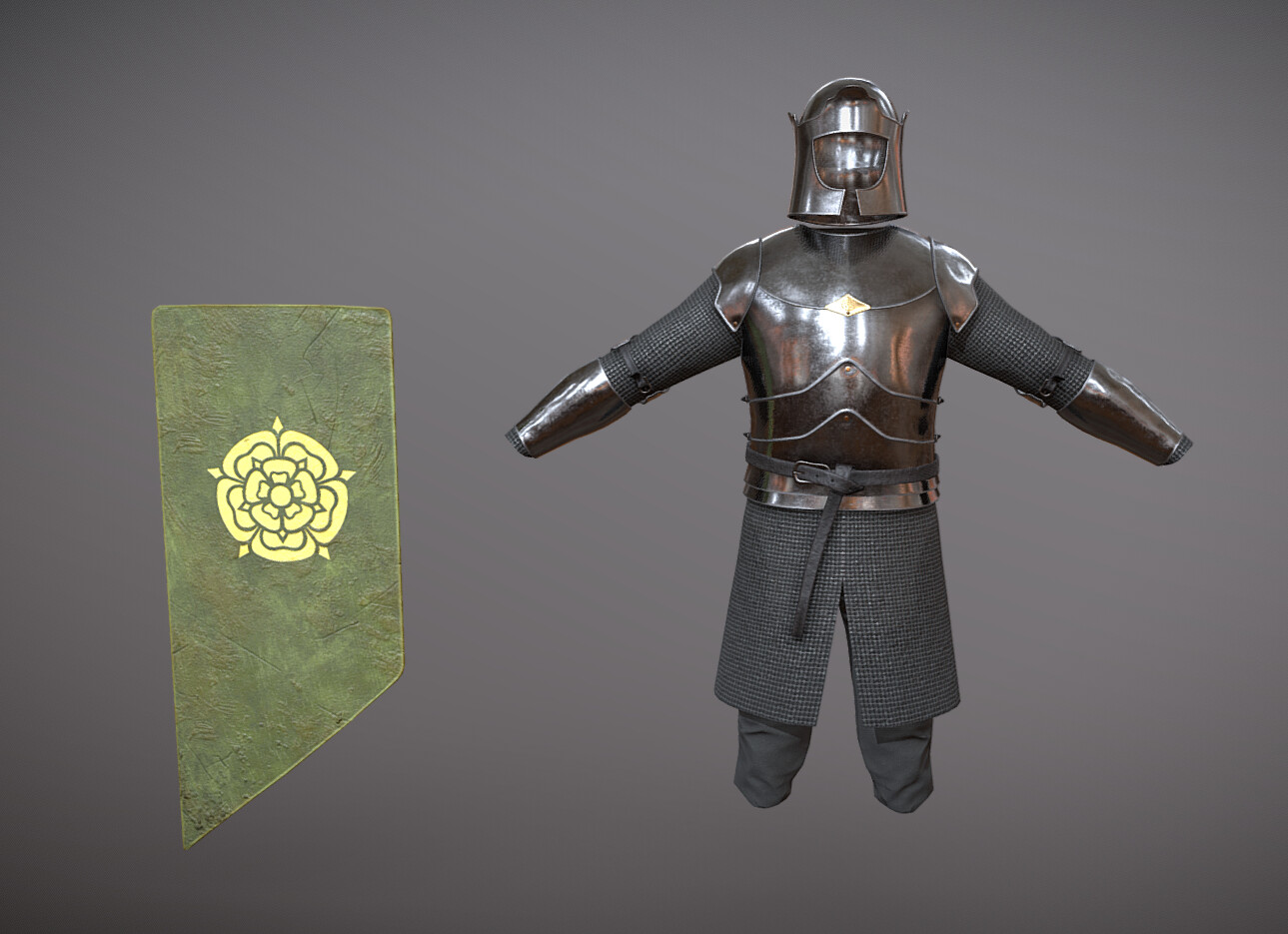 ArtStation GOT Tyrell Armour