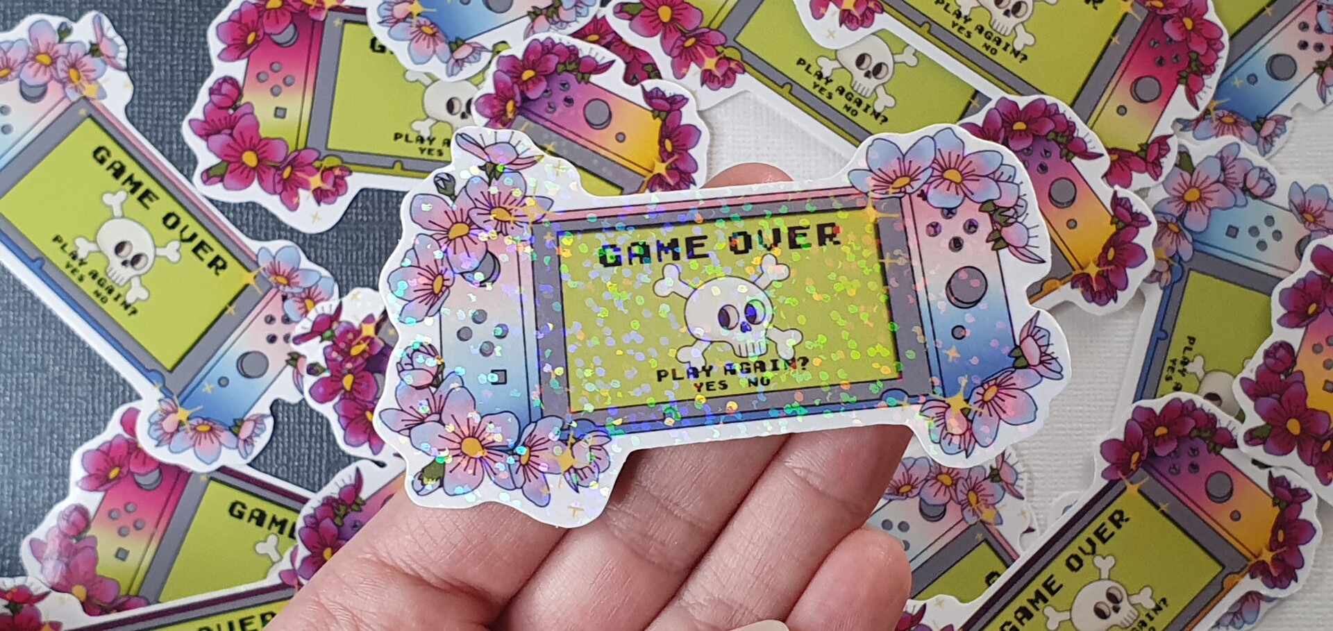 ArtStation - Kawaii Cute Nintendo Switch Sticker Design