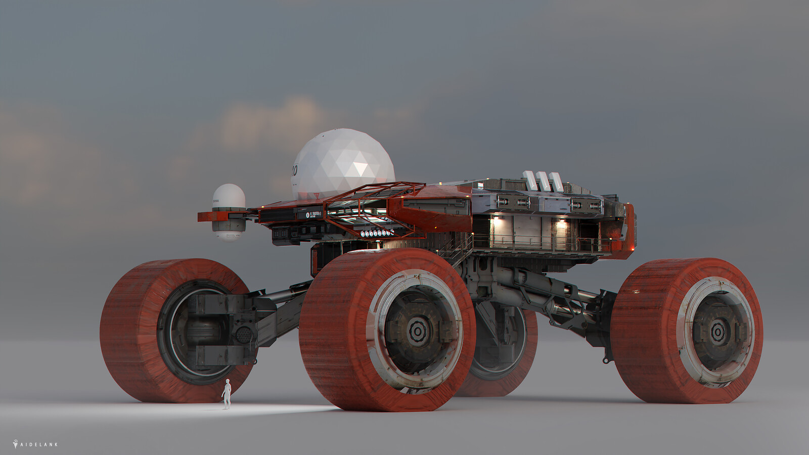 Weather forecast vehicle