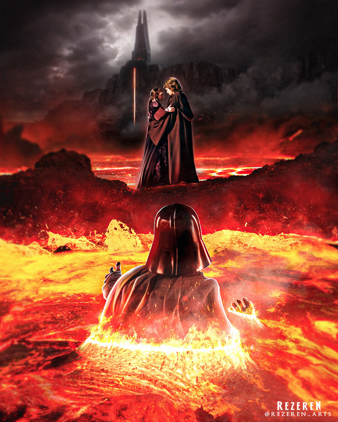 ArtStation Darth Vader remembers Padme