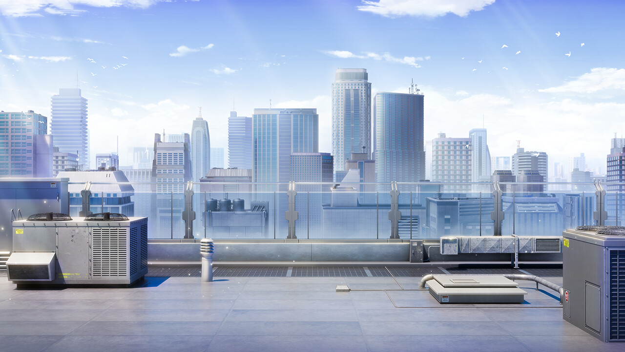 ArtStation top of a building
