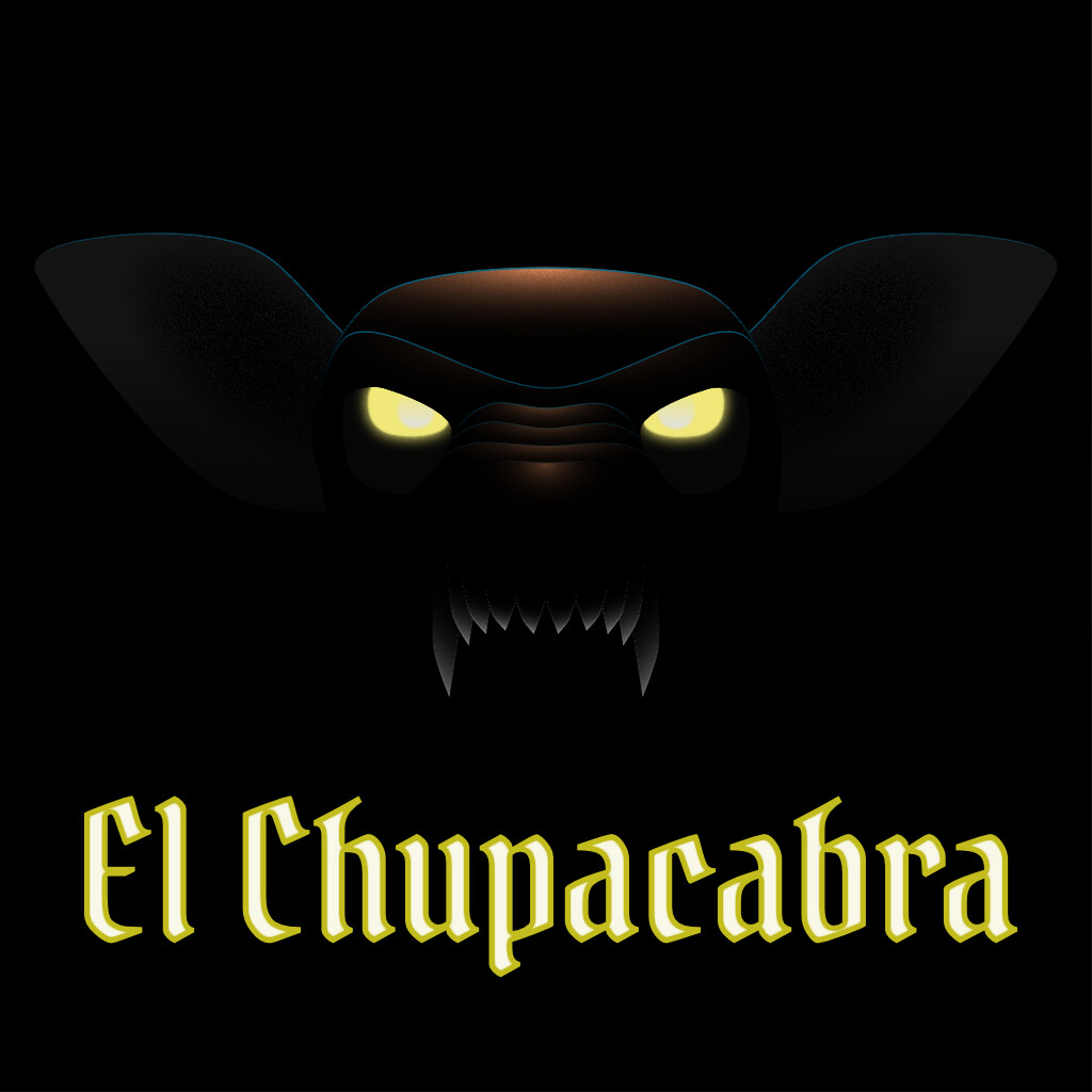 The chupacabra or chupacabras (literally 'goat-sucker' in Spanish) is a legendary creature in the folklore of parts of the Americas, with its first sightings reported in Puerto Rico in 1995.

Print: https://artstn.co/pp/EoaYM