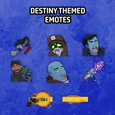 Andiedoesstuff destiny related emotes