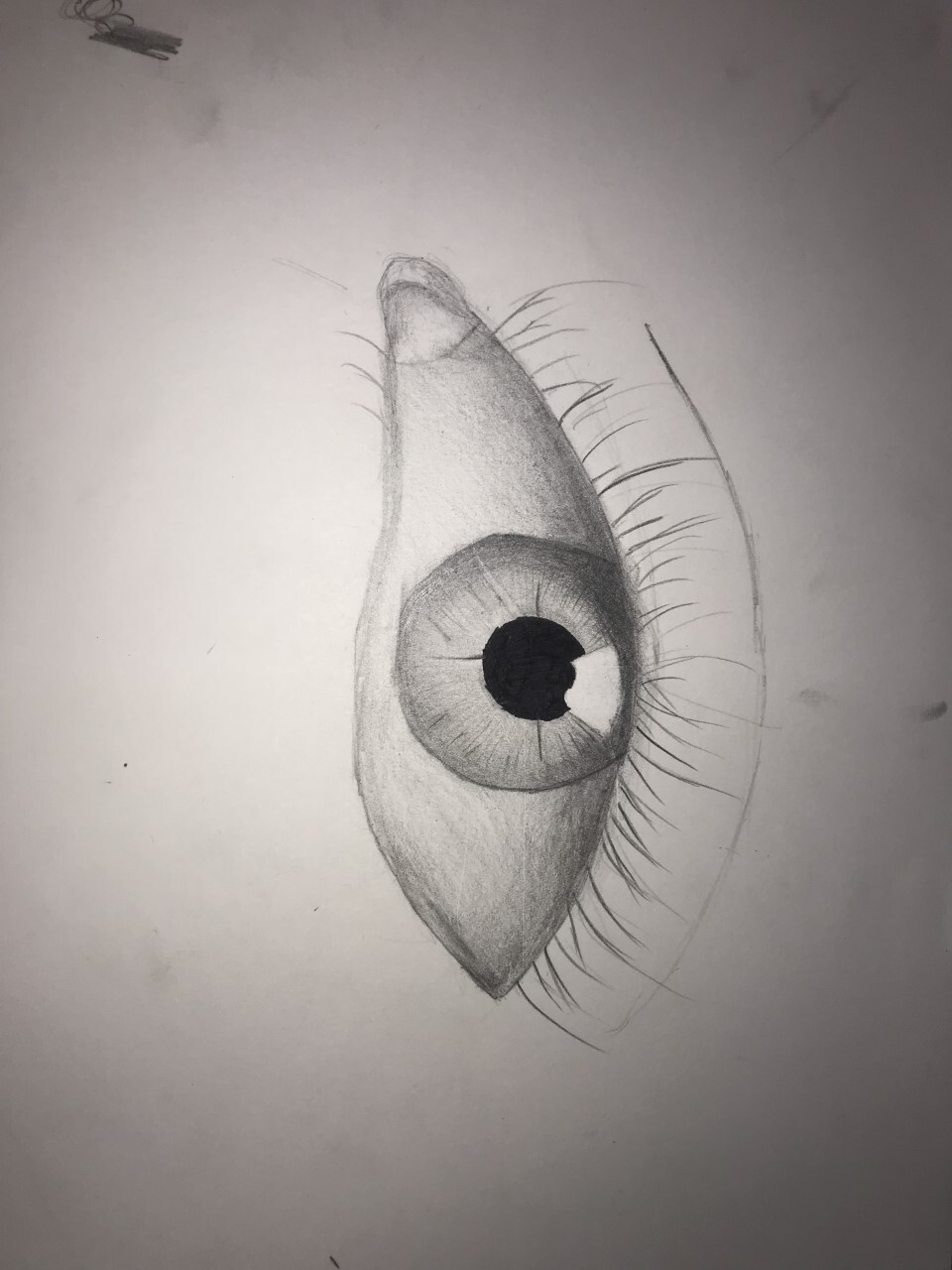 Aggregate 230+ sketches of eyes easy super hot