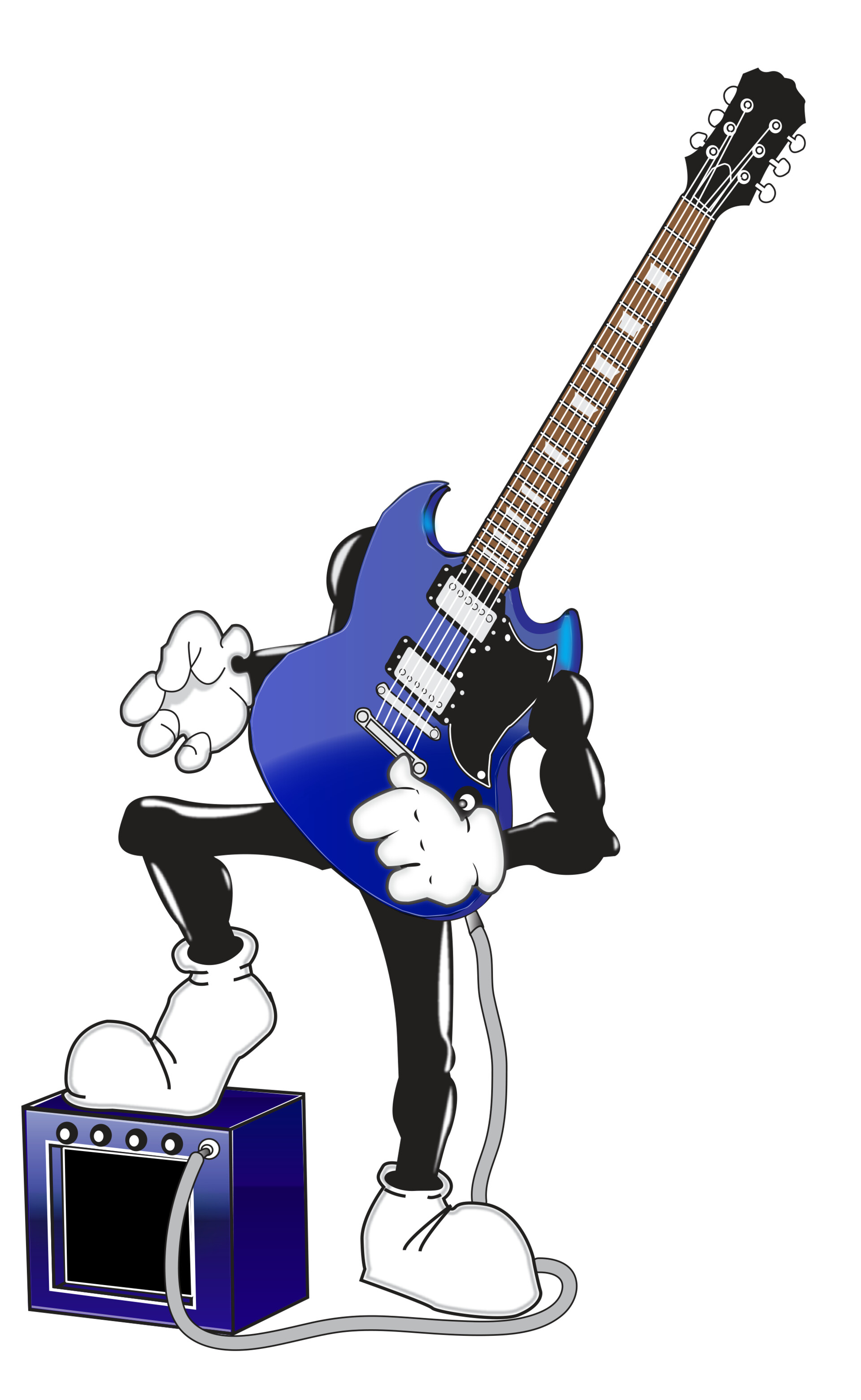 ArtStation Electric Guitar man