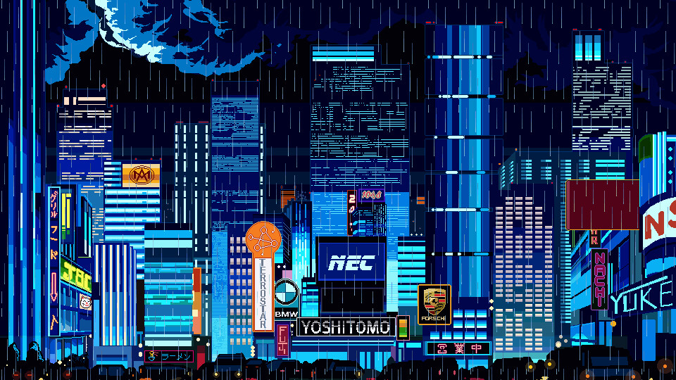 ArtStation - Tokyo Rain