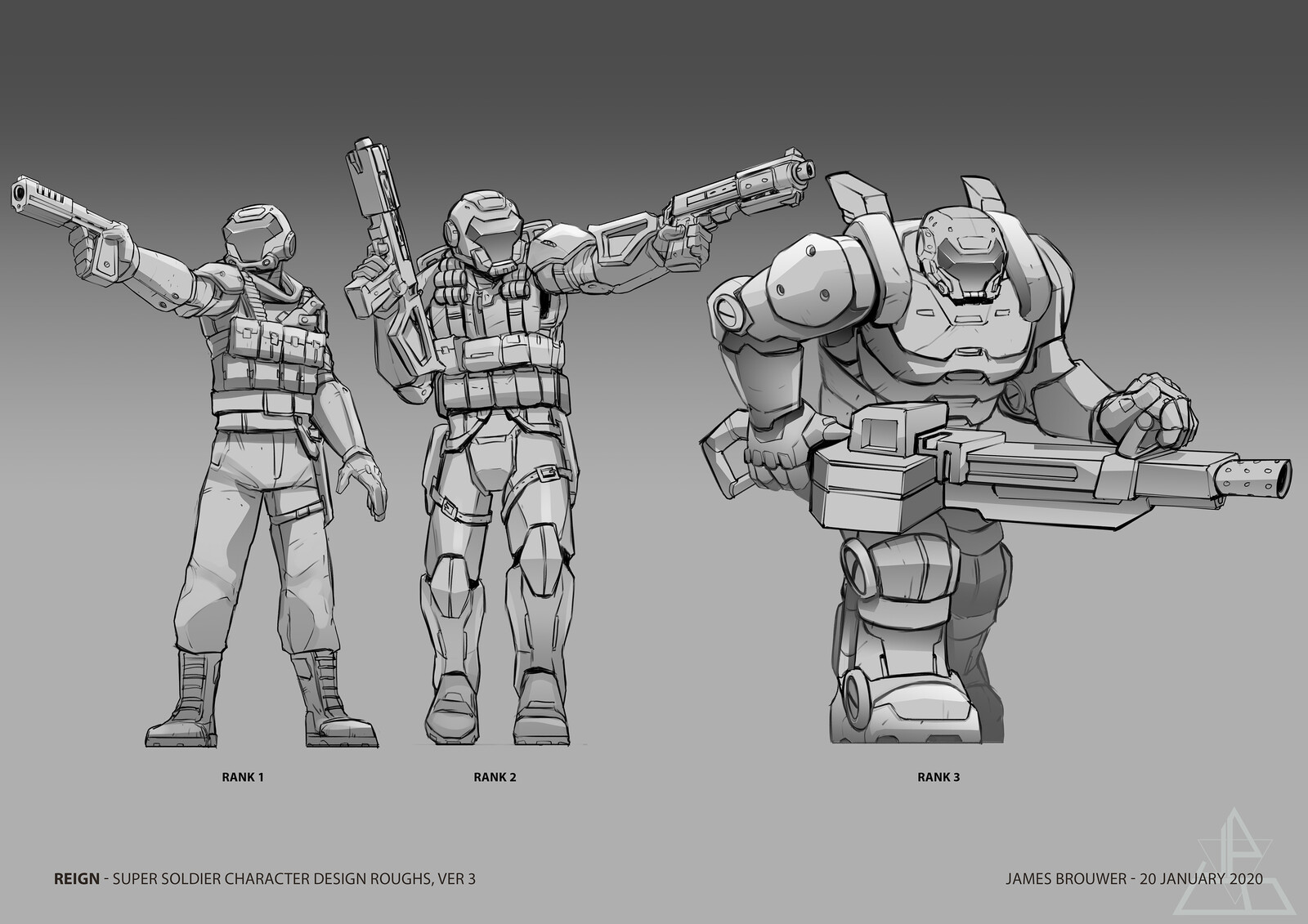 Super Soldiers, version 3.