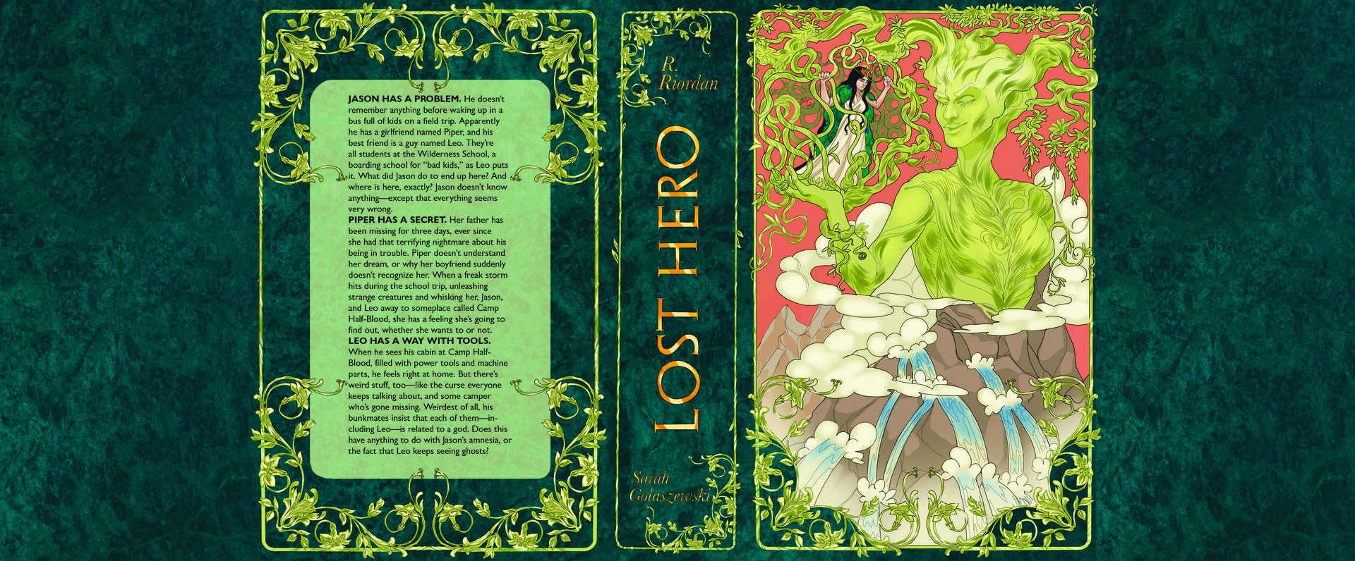 ArtStation - Percy Jackson, Heroes of Olympus Book Cover redesigns