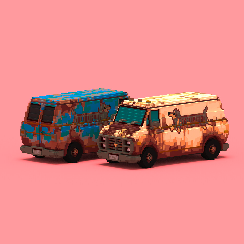 ArtStation - Rusty Van
