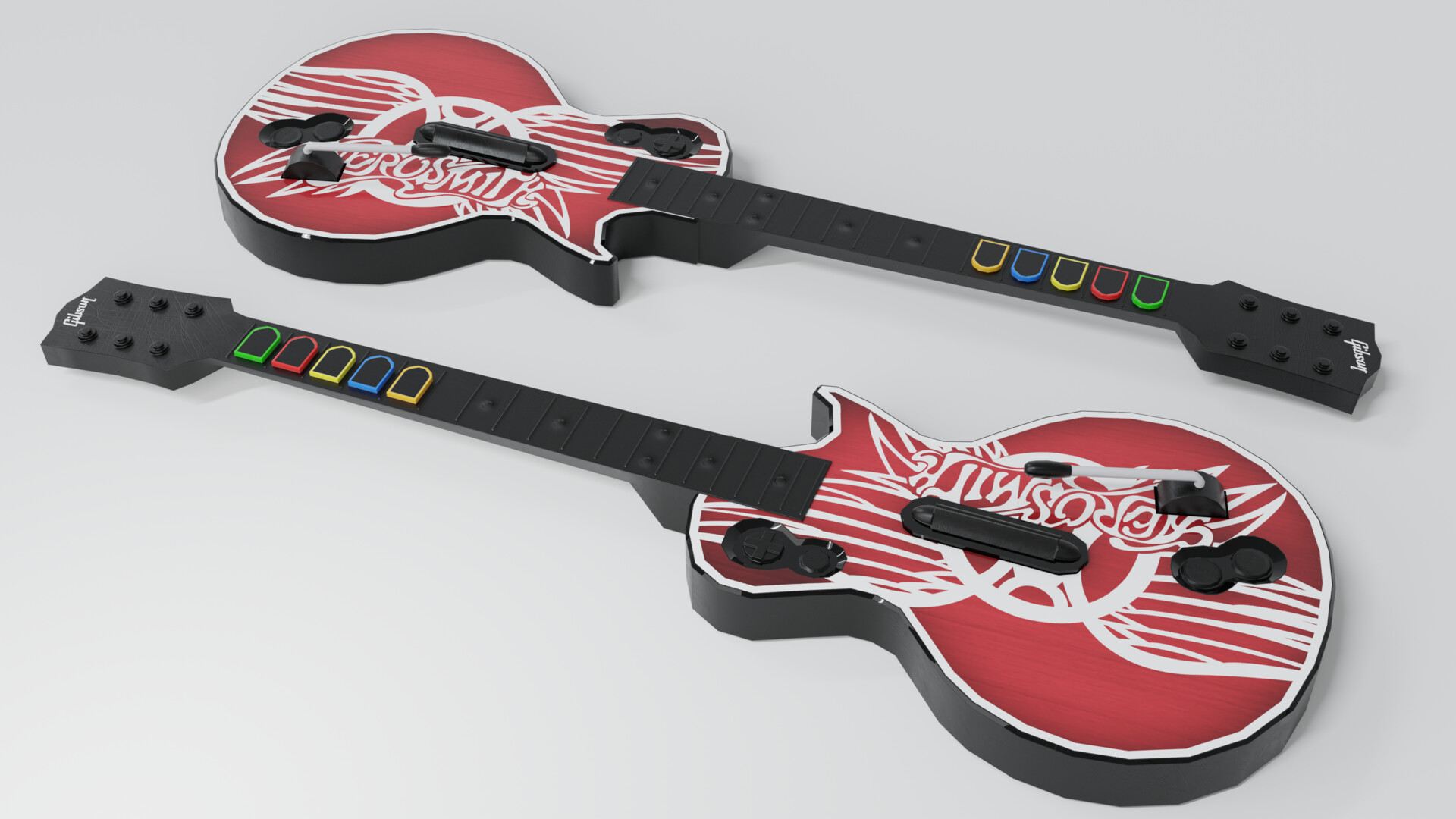 Render by Llawk painting, Guitar Hero: Aerosmith Guitar Hero III