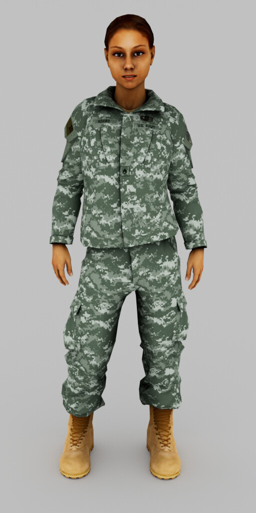 Real-Time Digital Puppet for Army Counselor Training