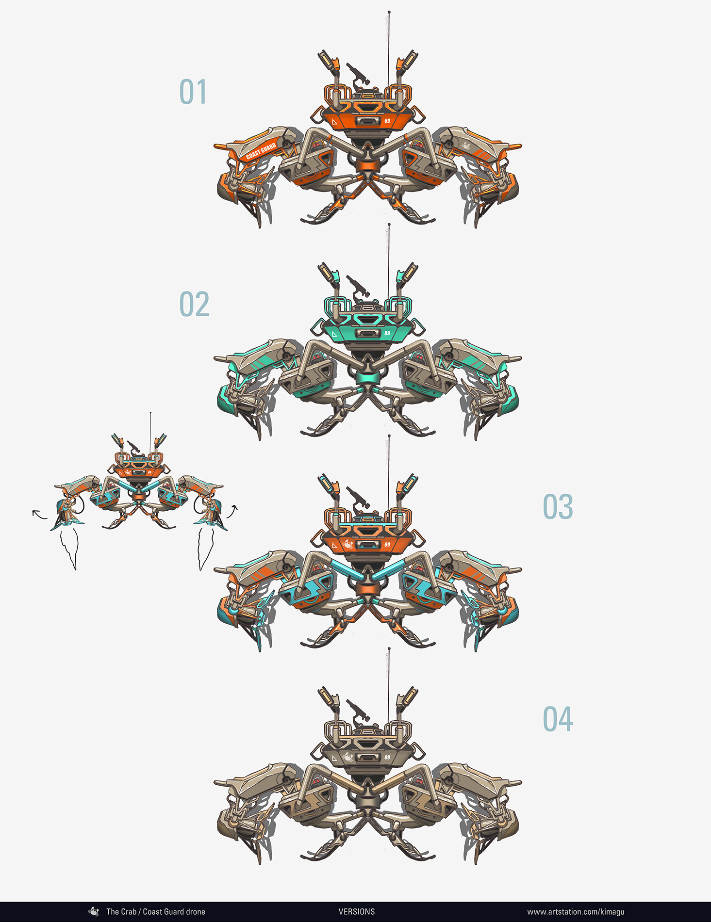 Crab drone hot sale