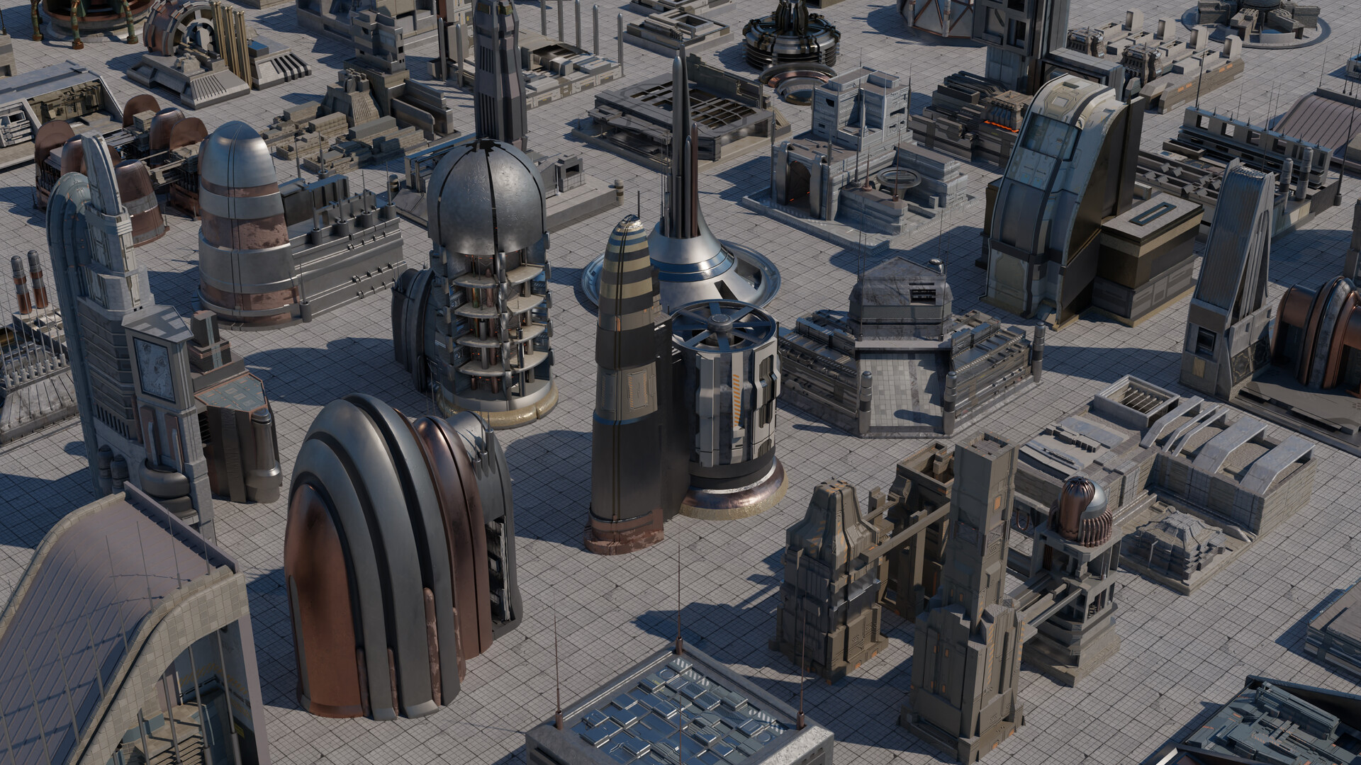 Coruscant Skyscrapers