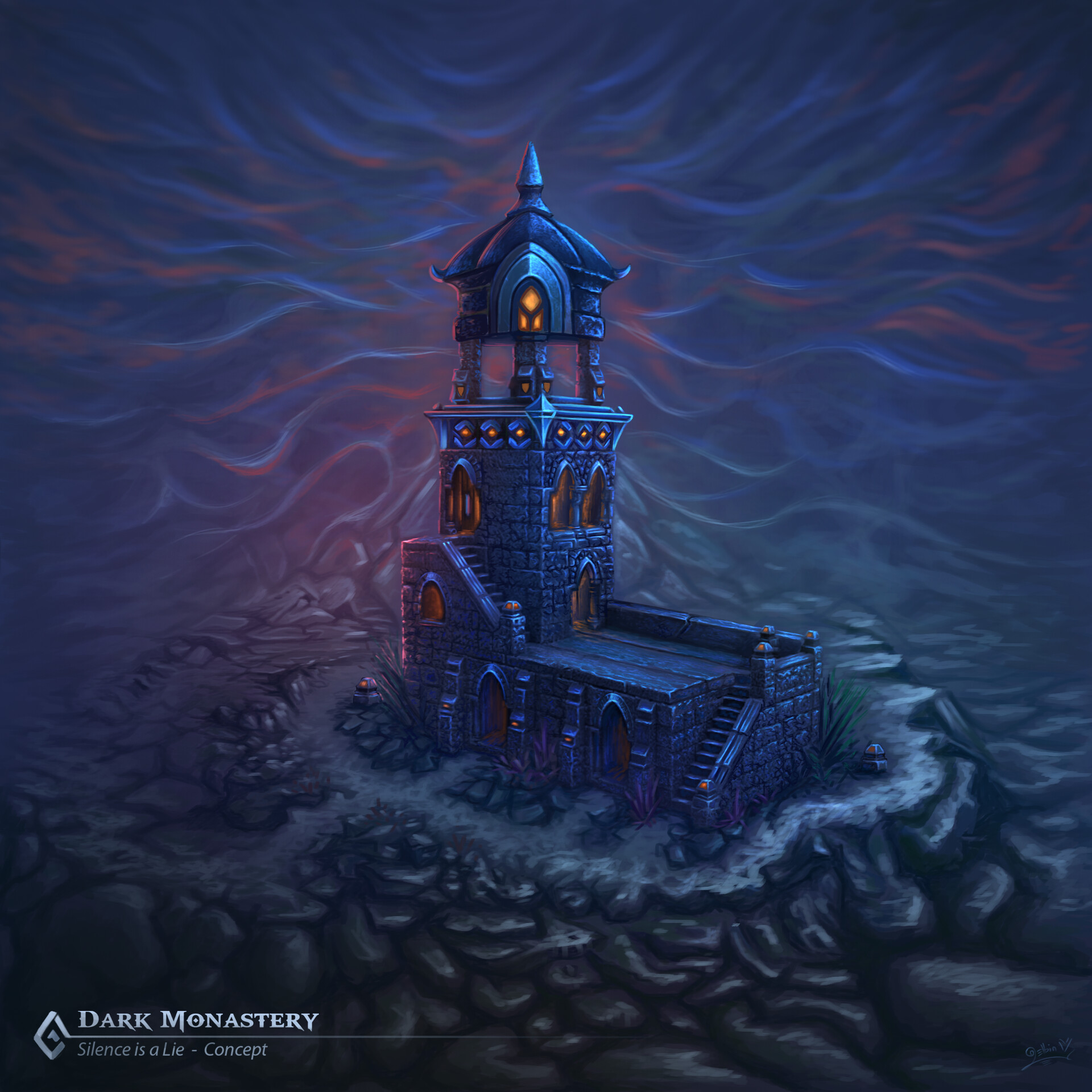 ArtStation Dark Monastery