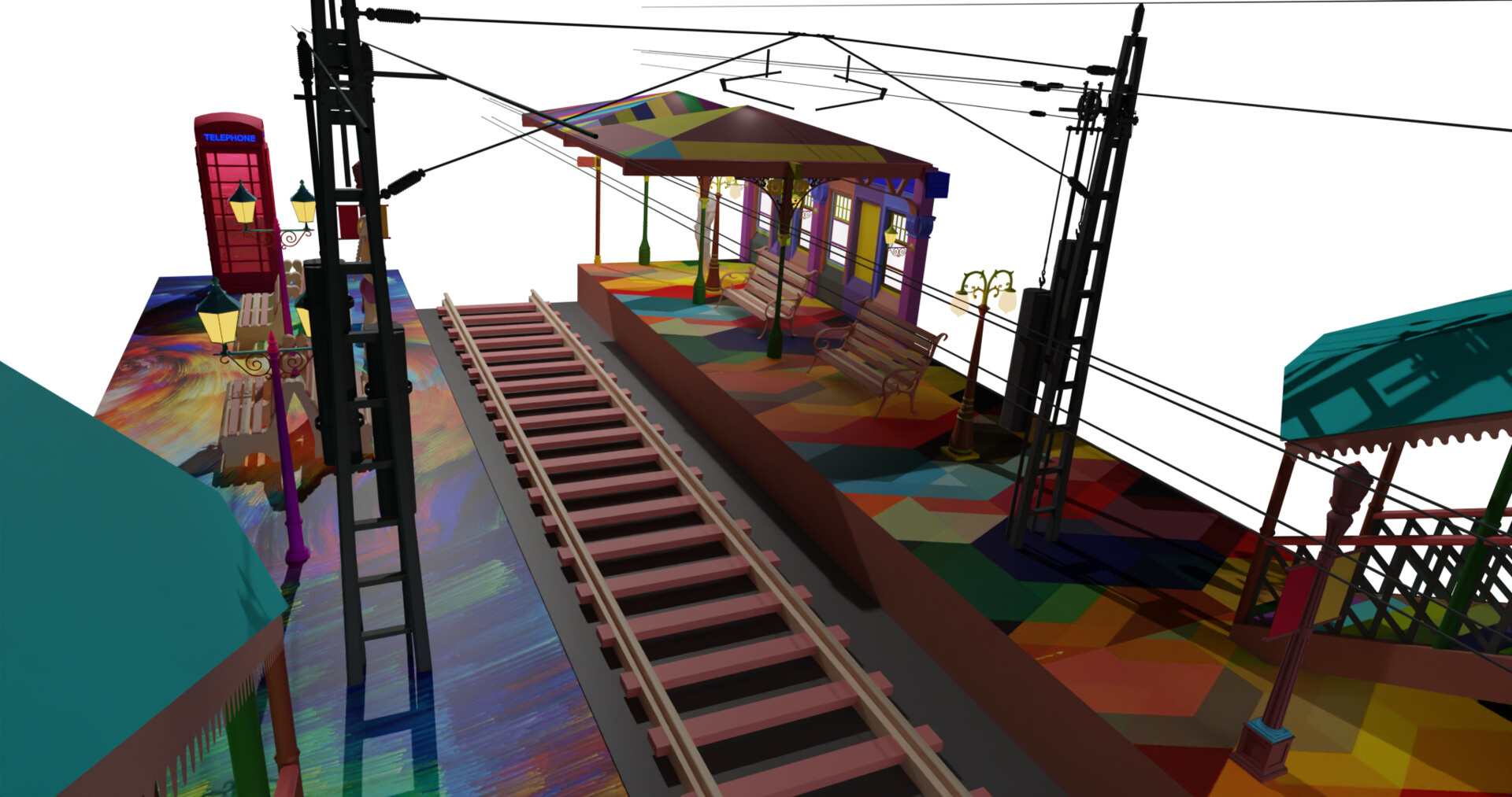 Rajesh Raj - Colourful station