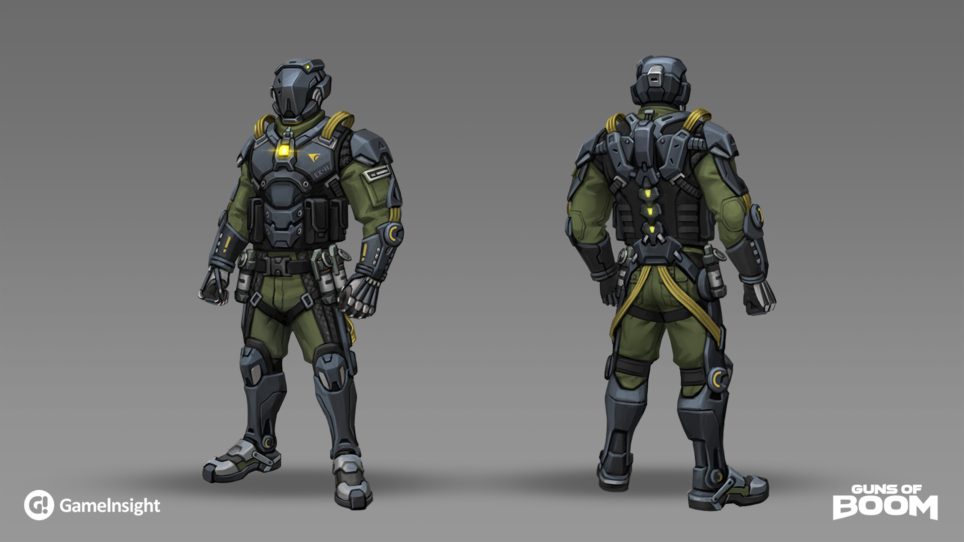 sci fi military armor
