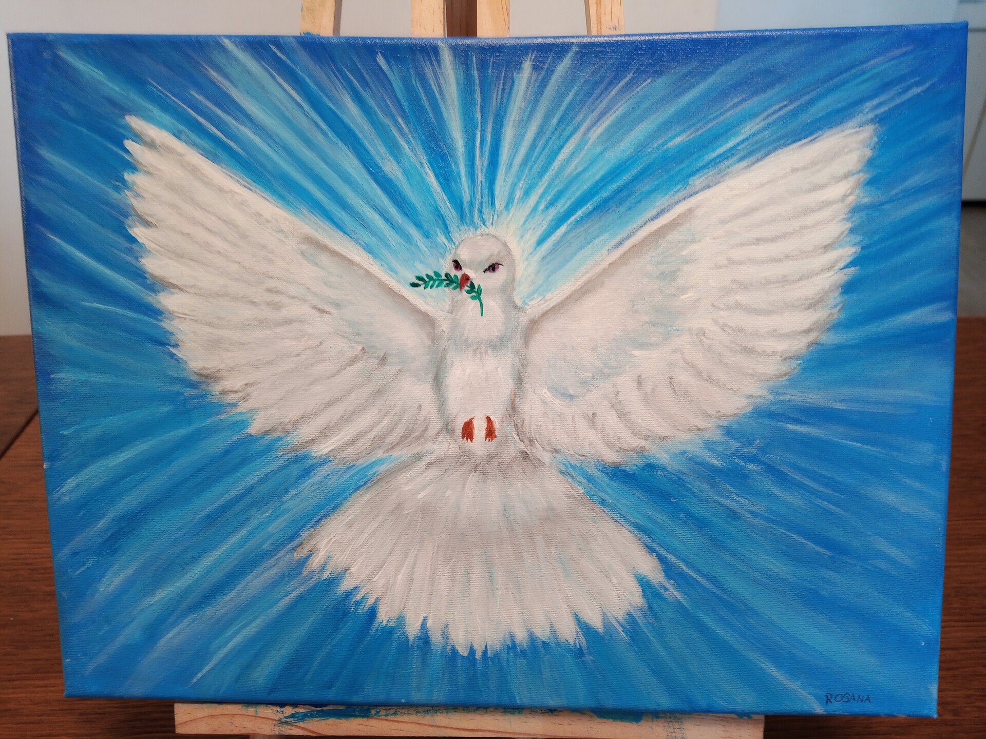 ArtStation - Dove of hope