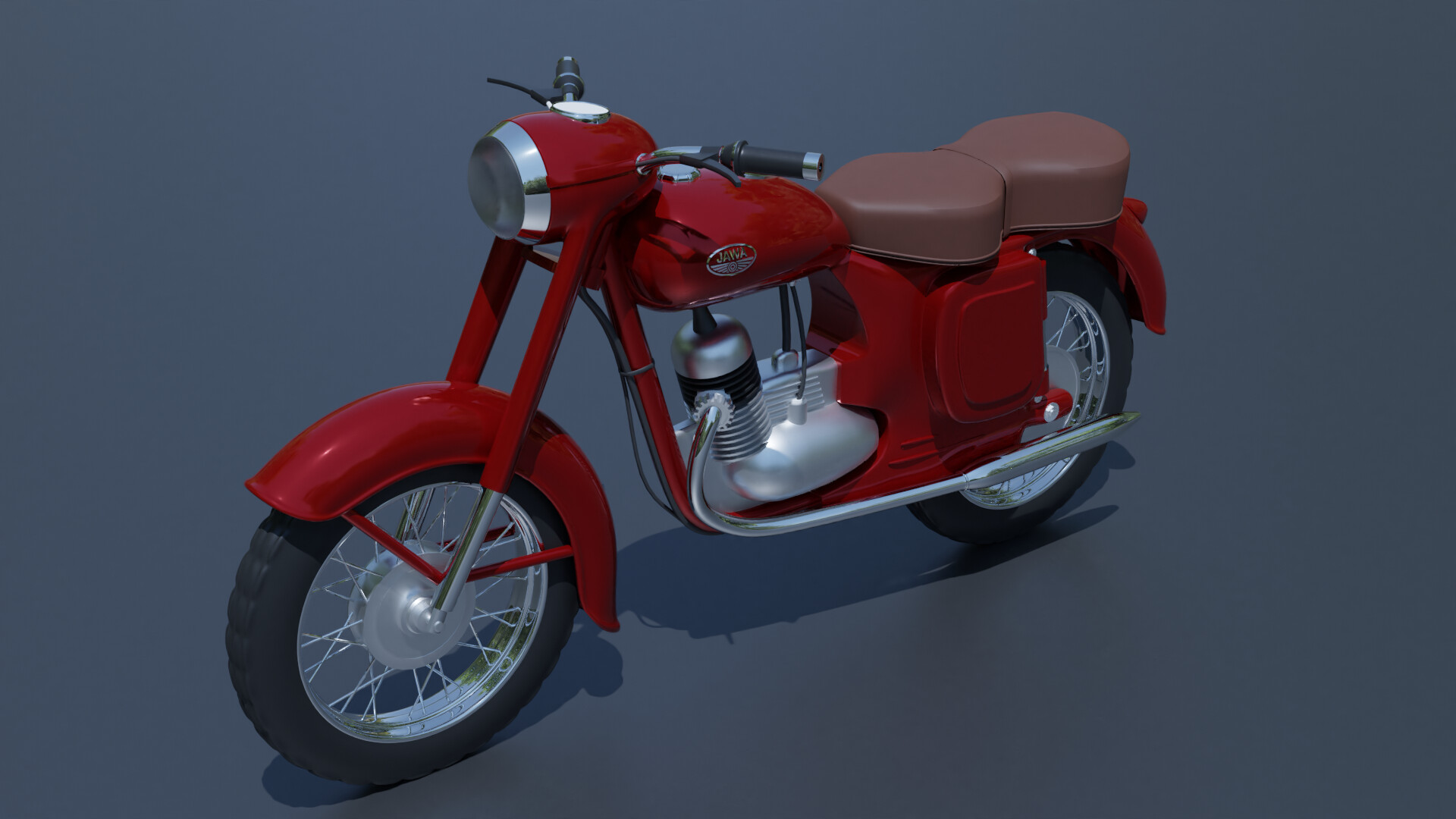 ArtStation - Jawa motorcycles vintage 1950