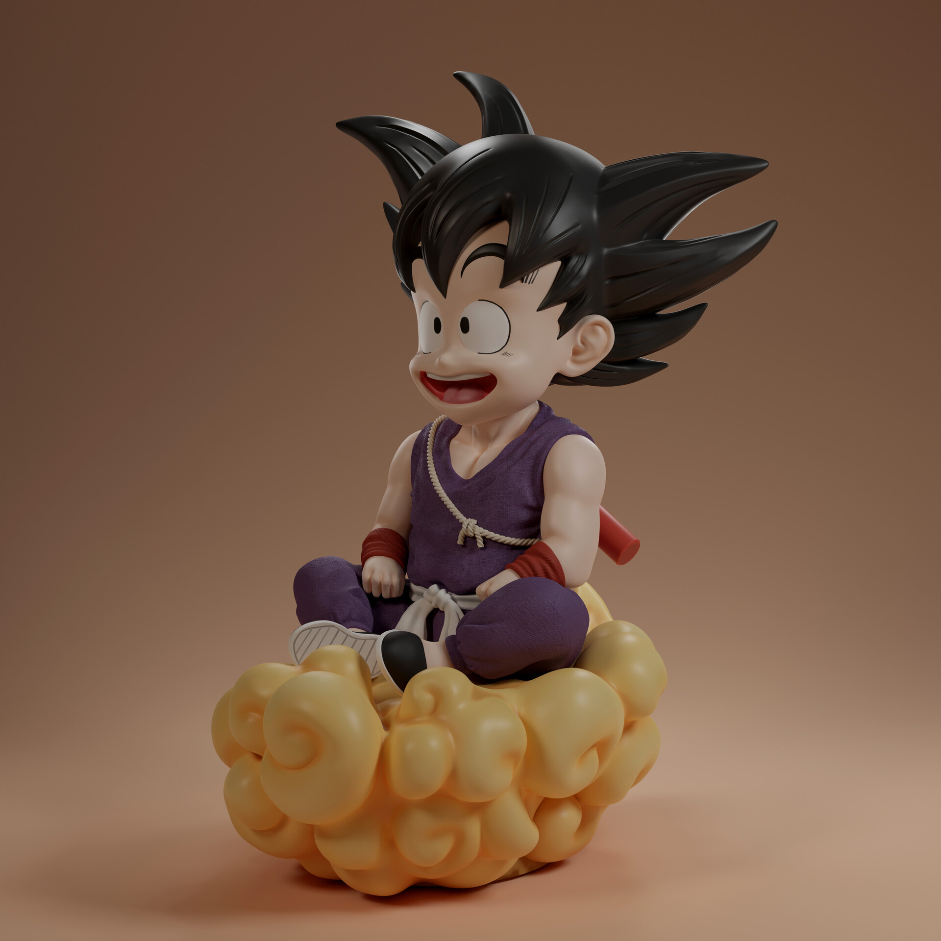 ArtStation - FanArt, Bulma & Son Goku