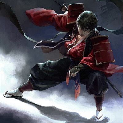 samurai guy by tobiee on DeviantArt