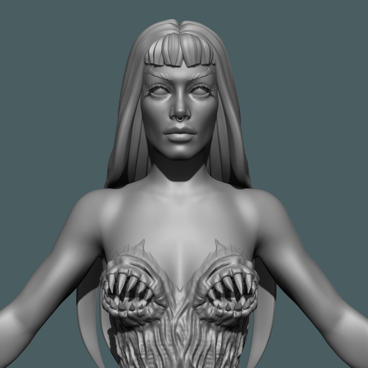 ZBrush sculpt details