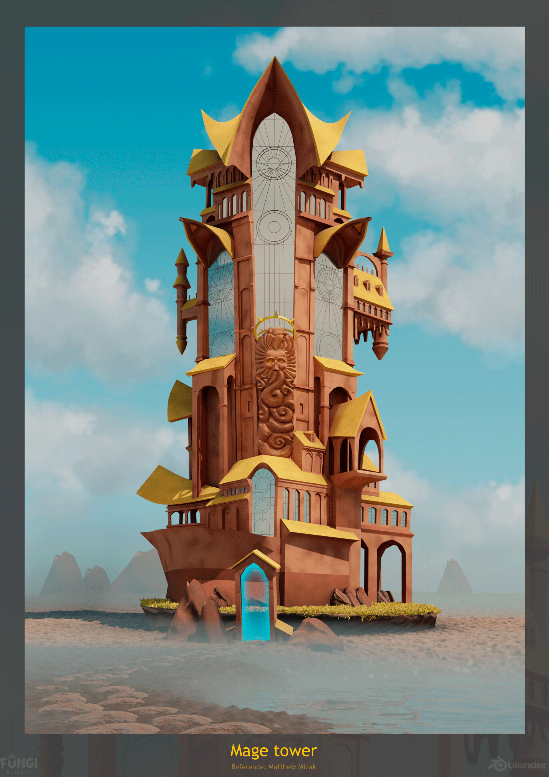 ArtStation - Mage tower