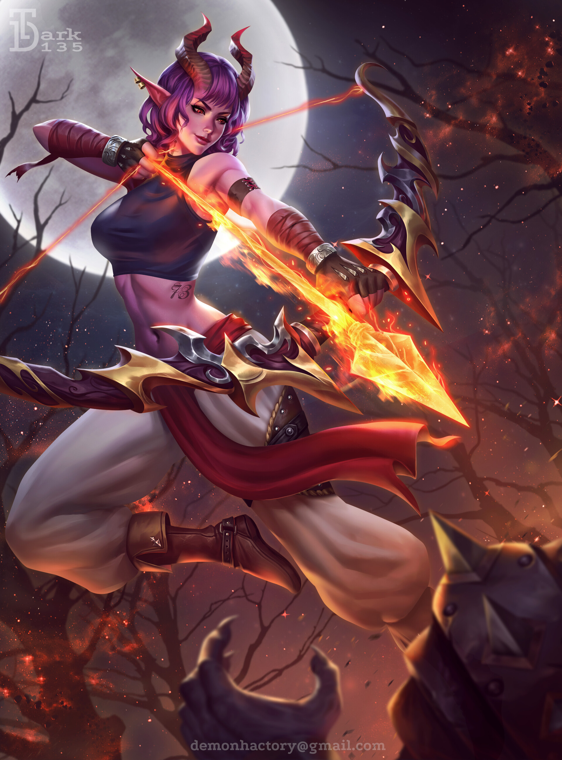 ArtStation FIRE ARCHER