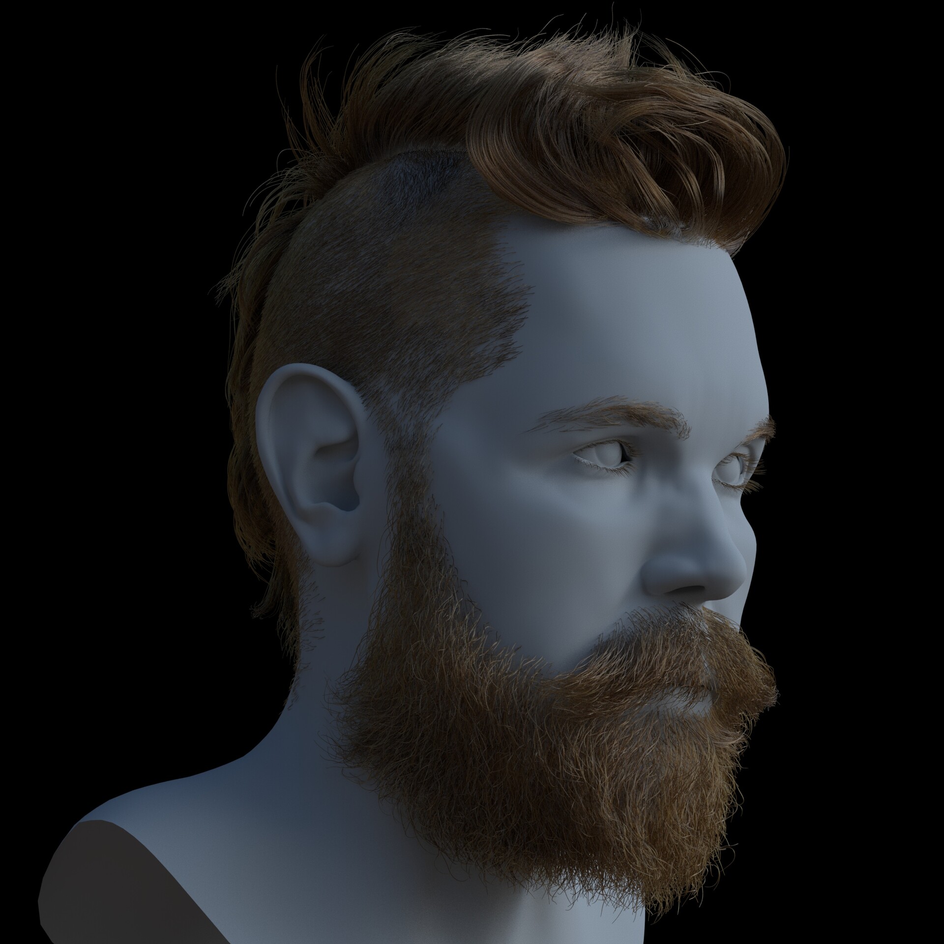 ArtStation - Hair Grooming Work