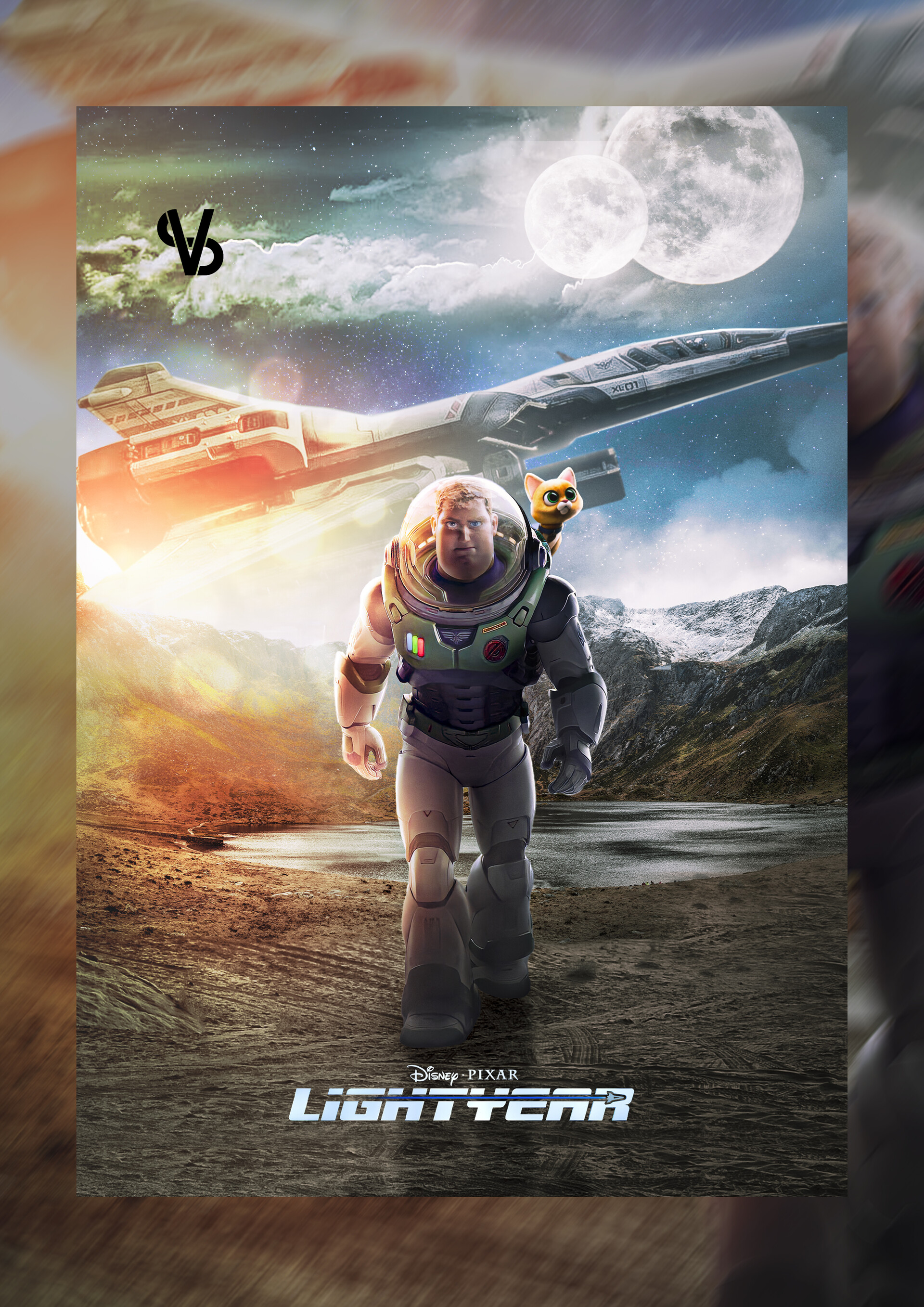 Lightyear movie large poster.