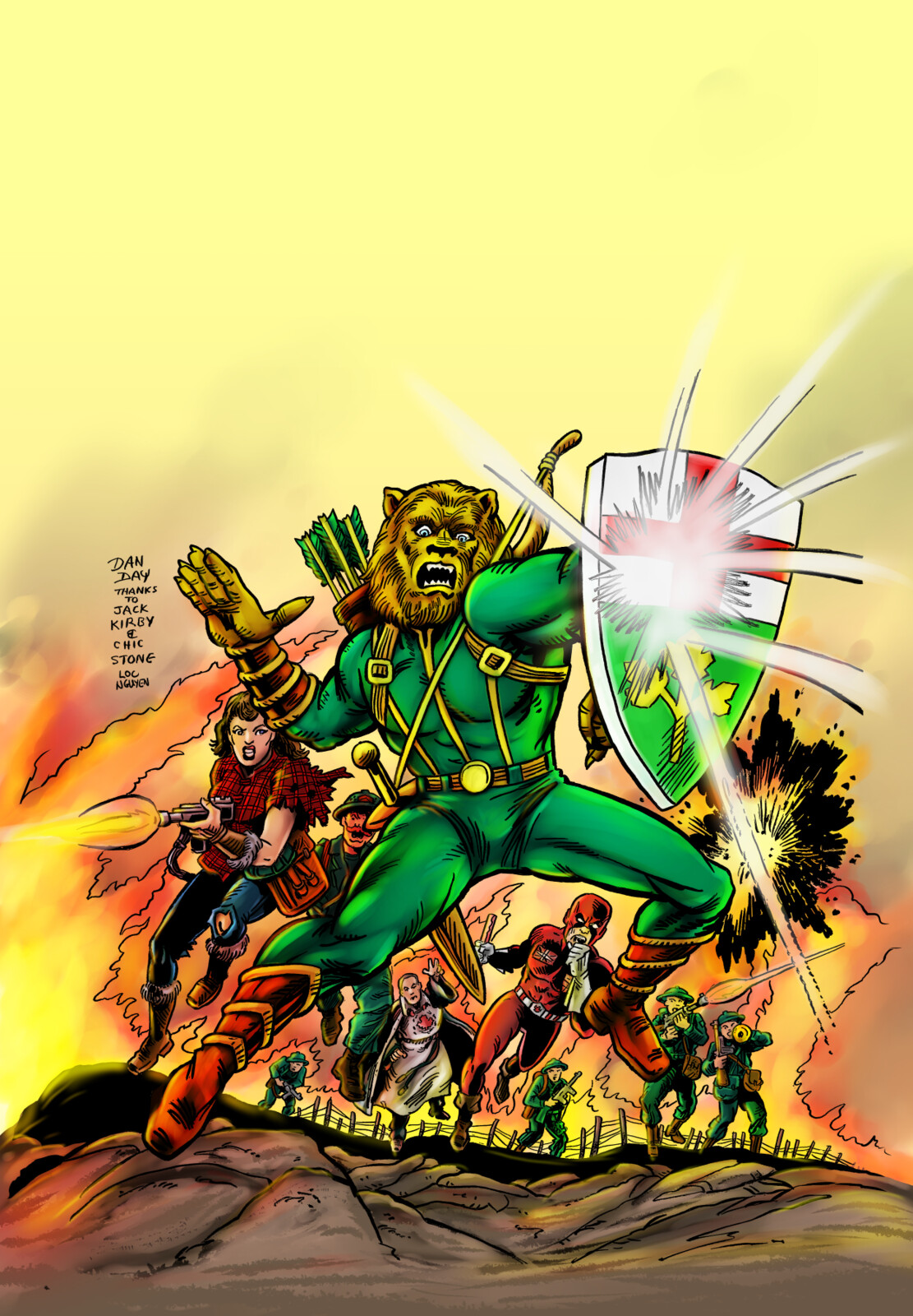 Auric A God in Plastic Variant Cover