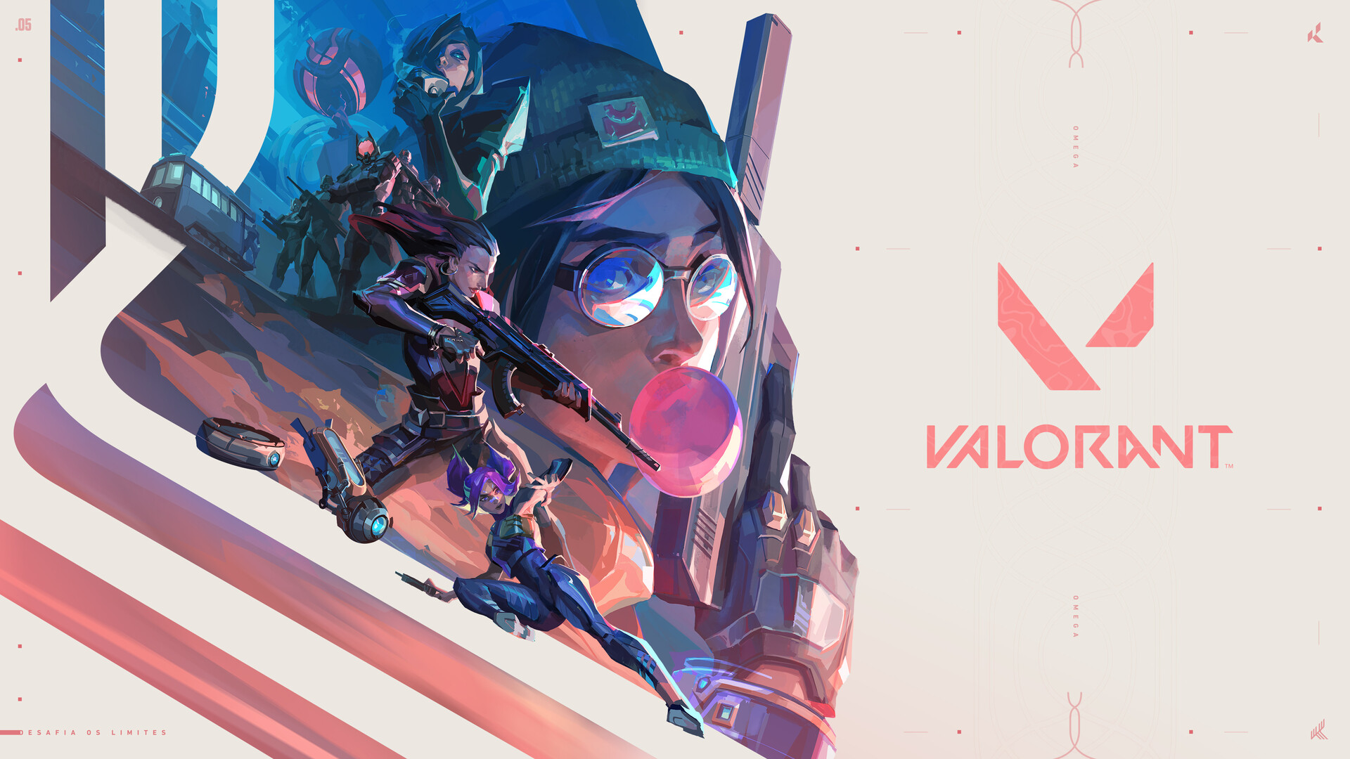 VALORANT agent key art. Neon & Ep.4 key art & Neon