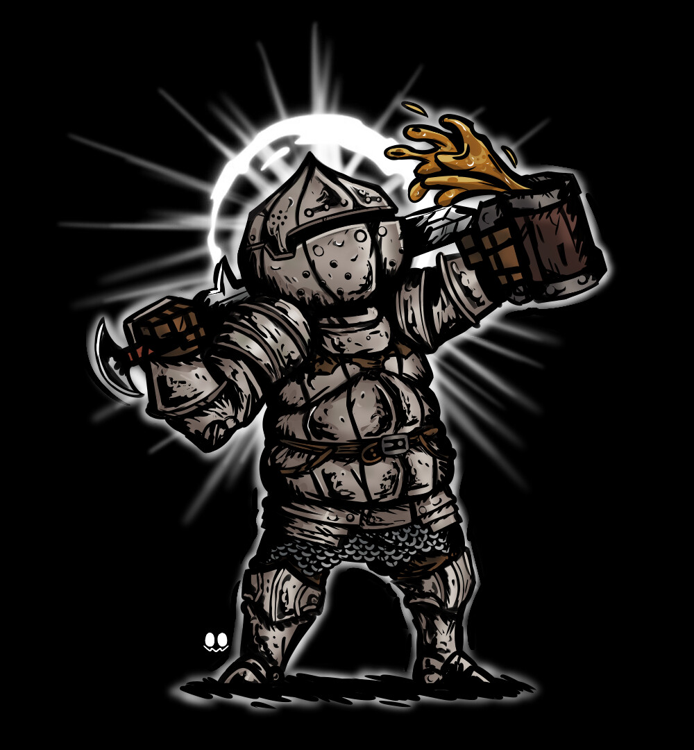 Artstation darkest dungeon art style 3 siegward