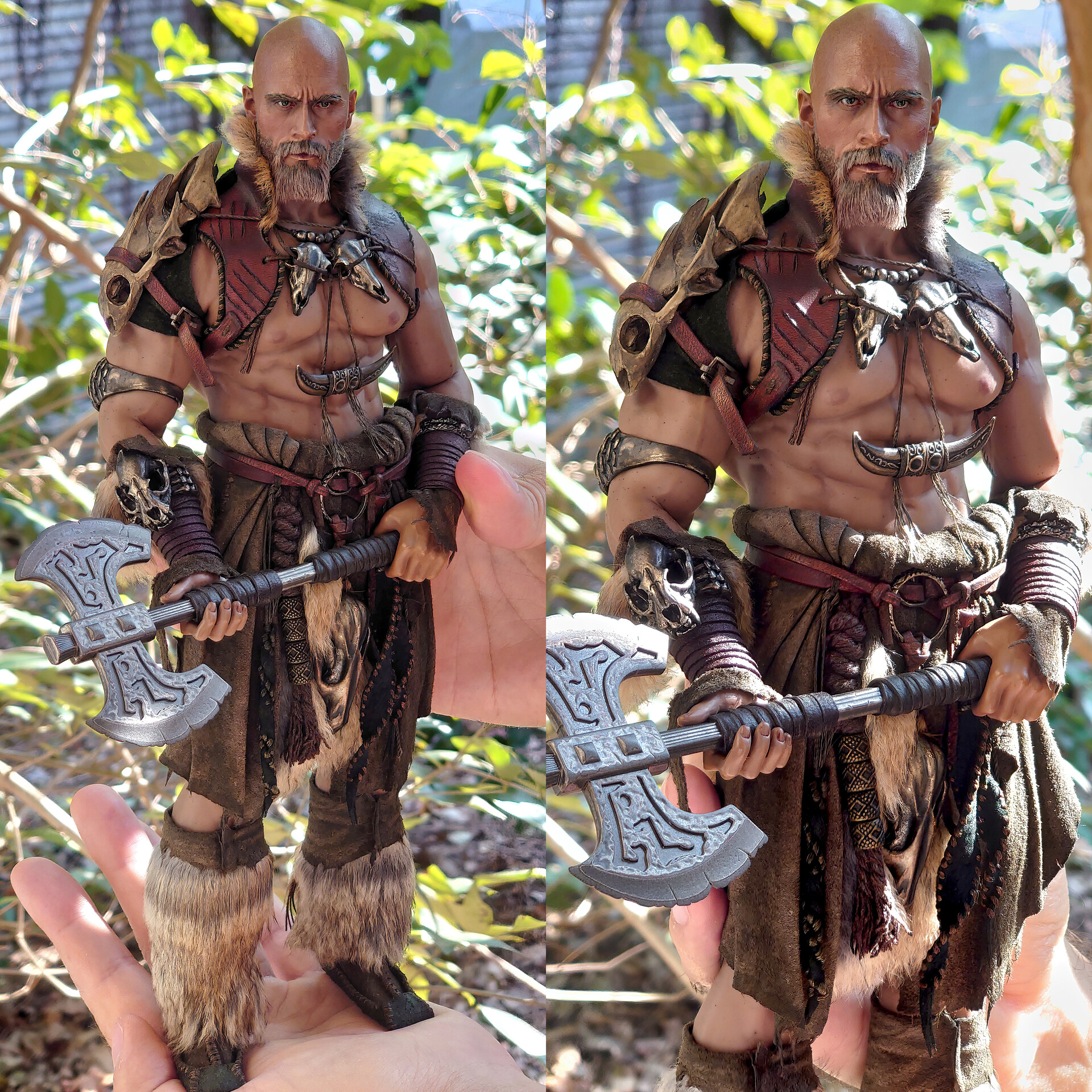 ArtStation - Torvus: Dwayne Johnson Sculpt