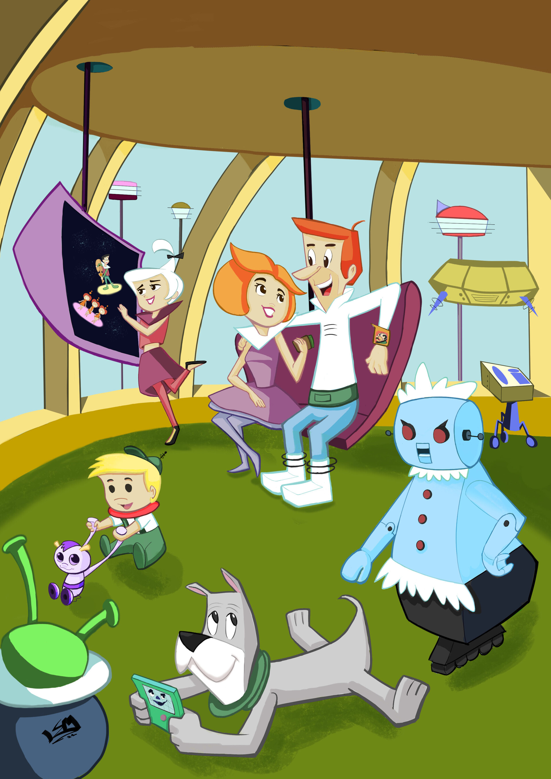 ArtStation The Jetsons!