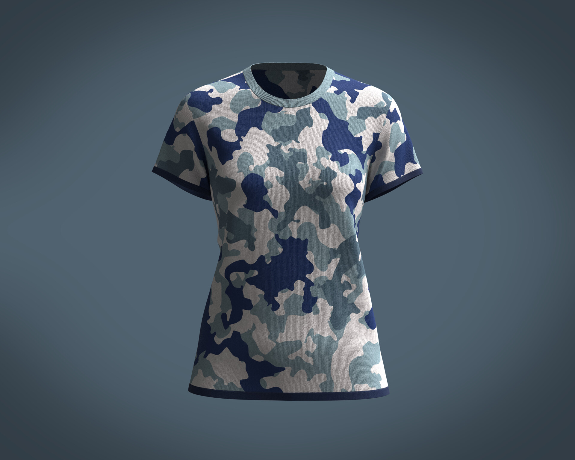 ArtStation Ladies Camo TShirt