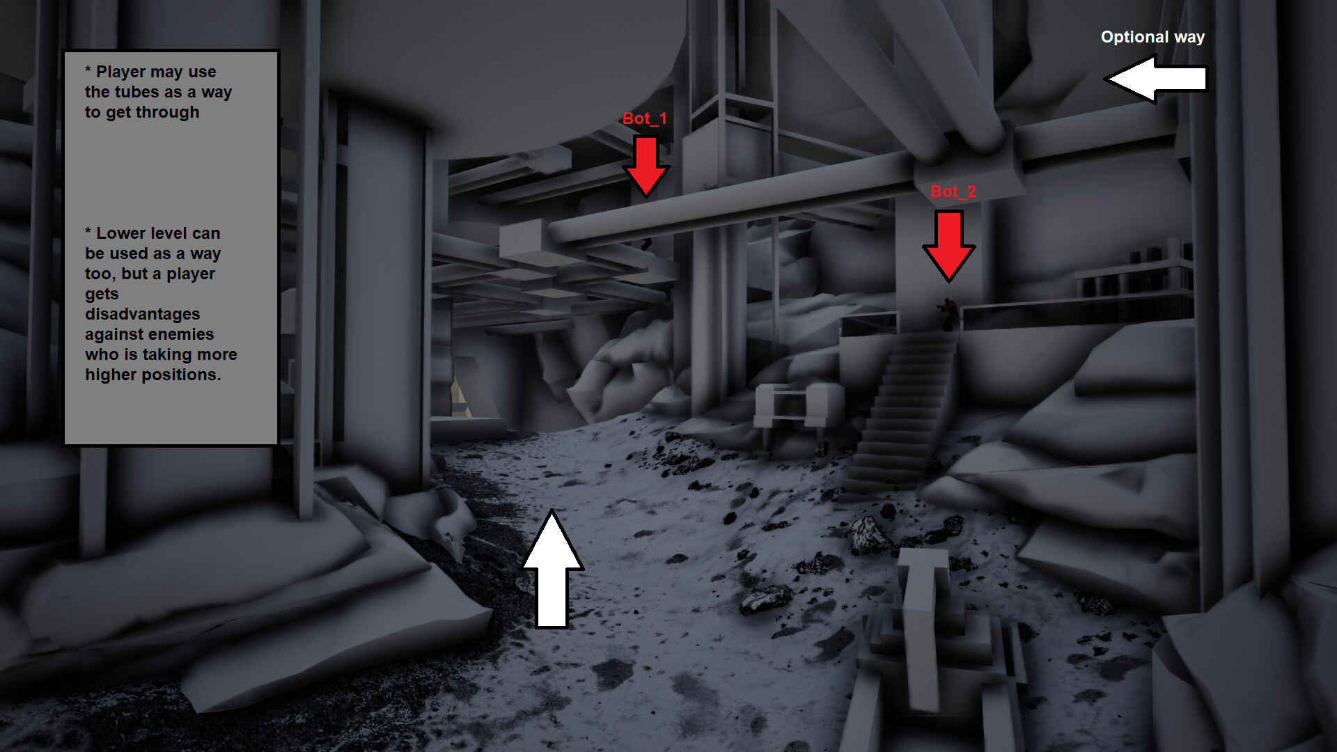 ArtStation - FPS: Shooting prototype - Blocking out / Level Design 