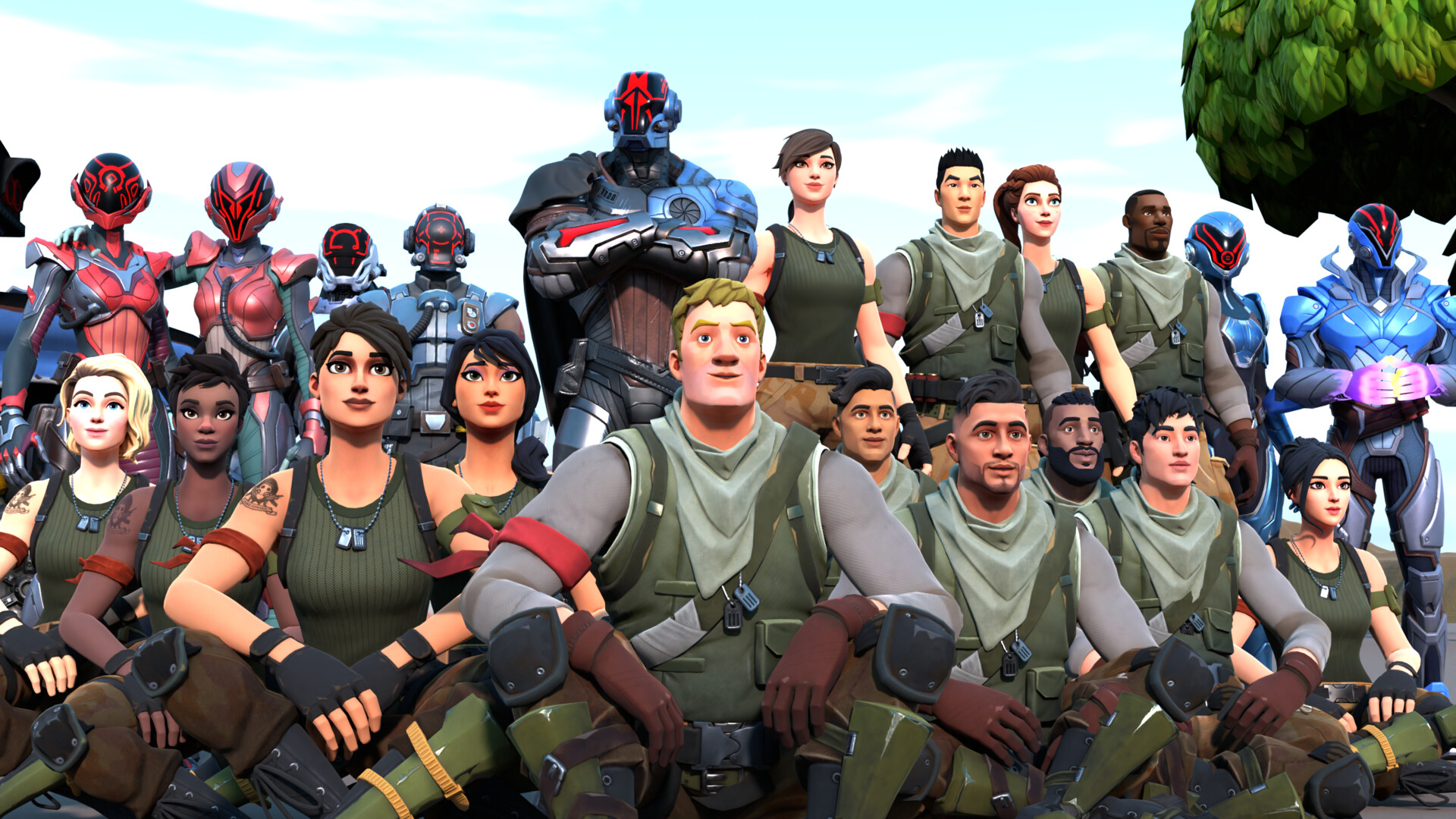 ArtStation Safe and Secure The Official Fortnite Save the World ending