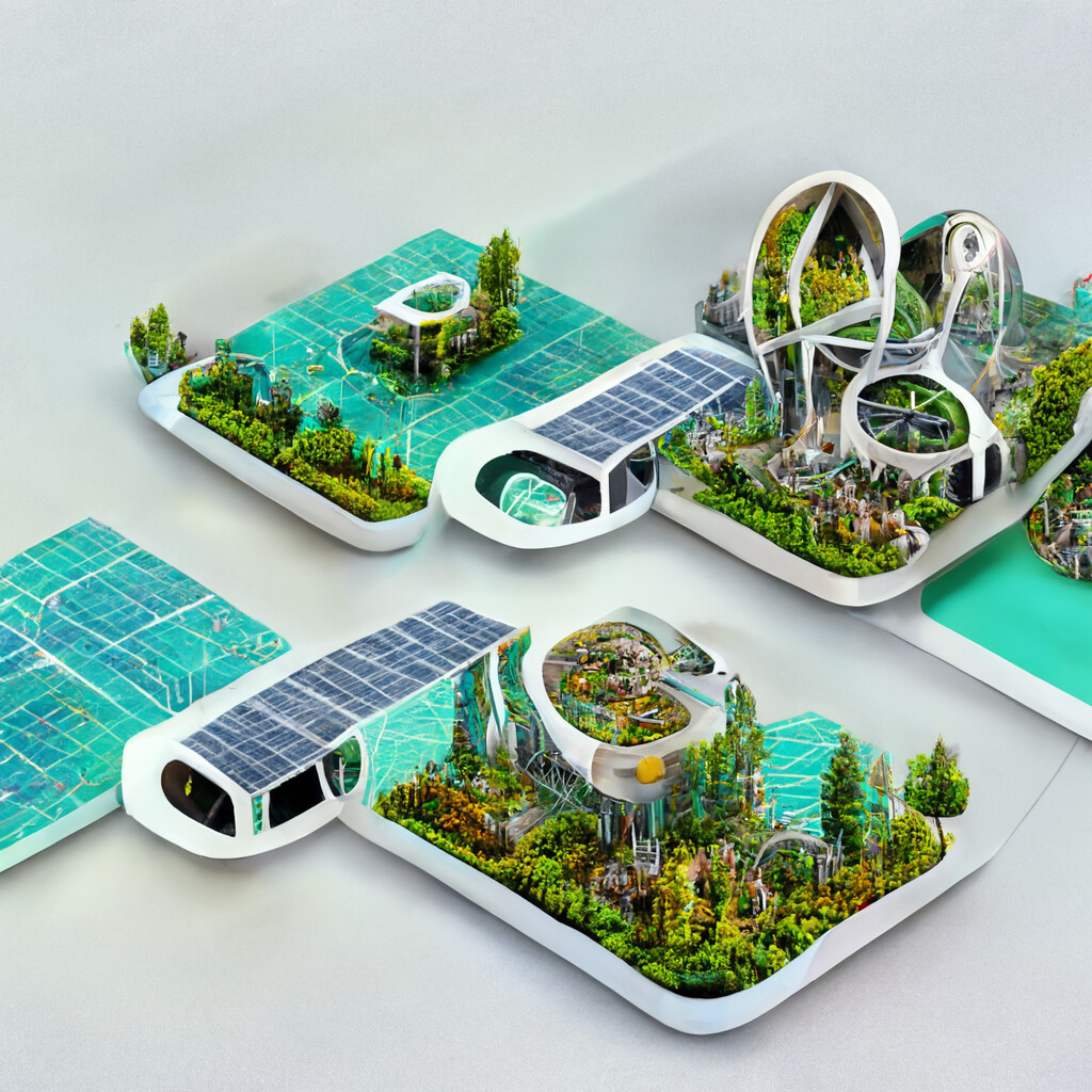 ArtStation - City Serenity - Abandoned Solarpunk City