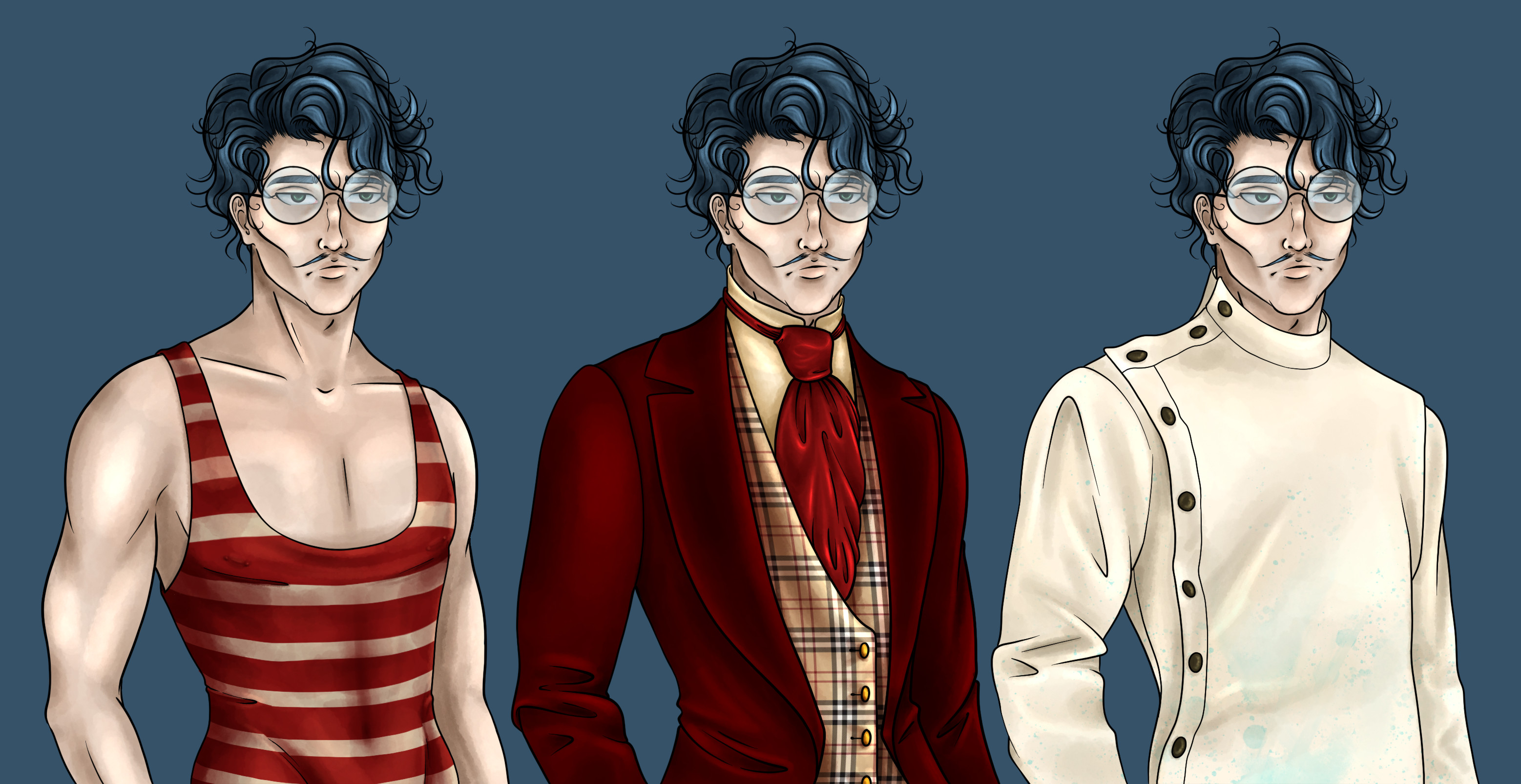 Vincent - Alternative Outfits - Inside