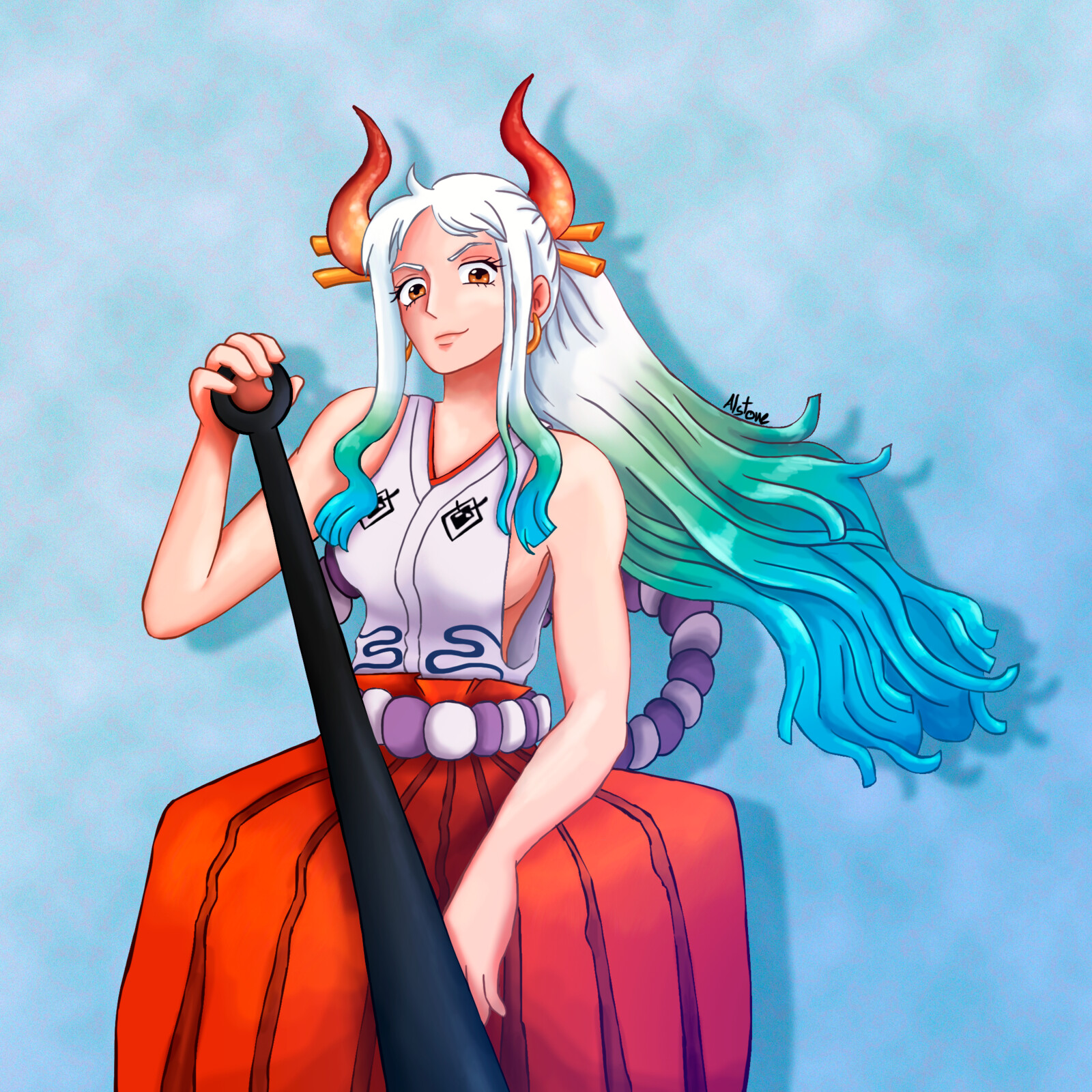 Alda - One piece fanarts