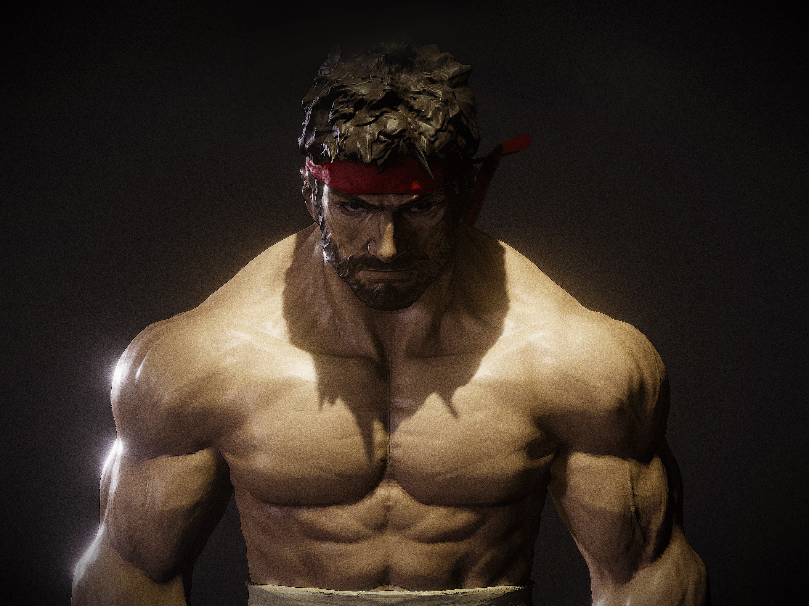 ArtStation - Ryu - Street Fighter