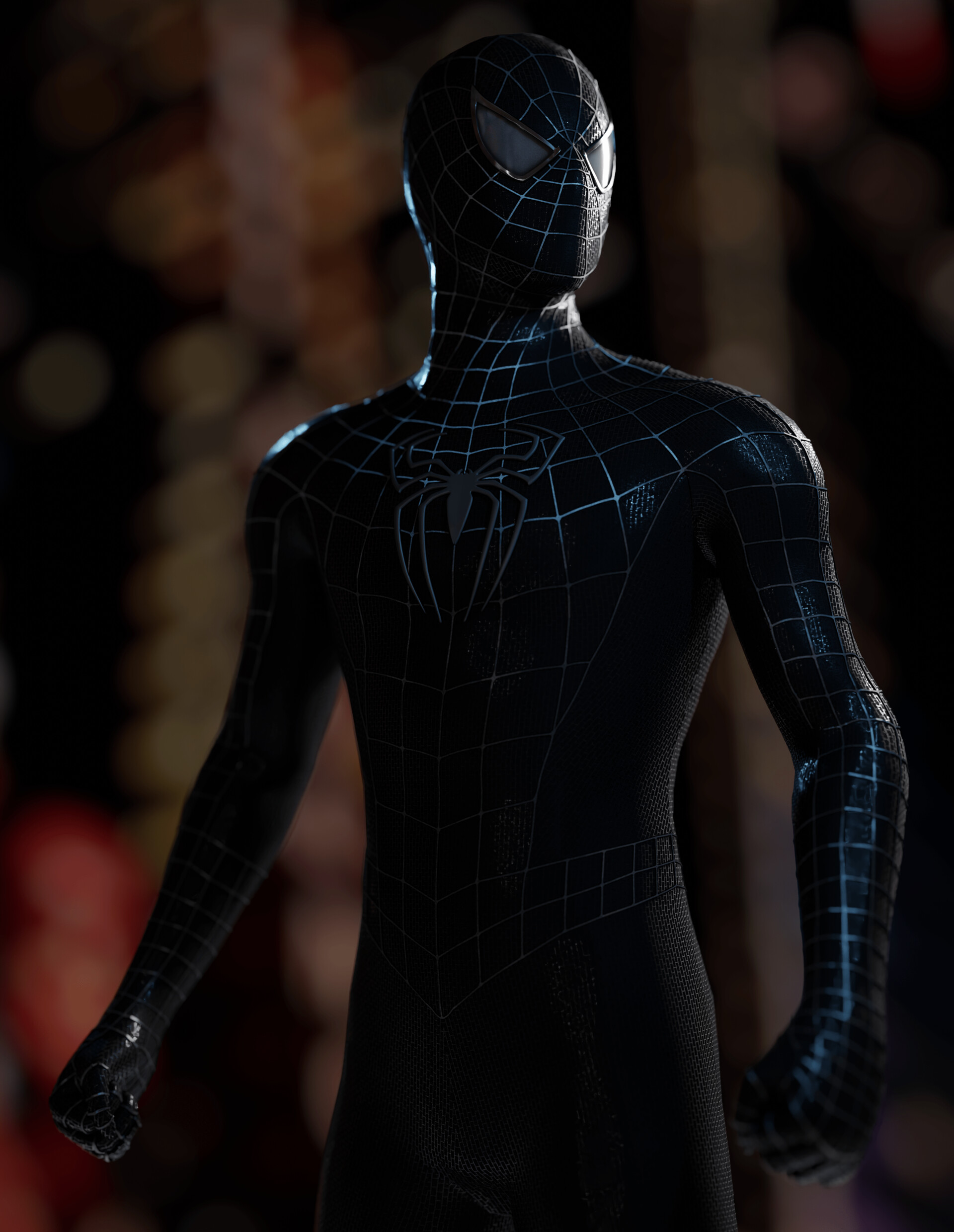Spider-Man {Black Suit} Deluxe Ver. 1/6 Scale Figure (Spider-Man 3) [Hot  Toys] **PRE-ORDER**
