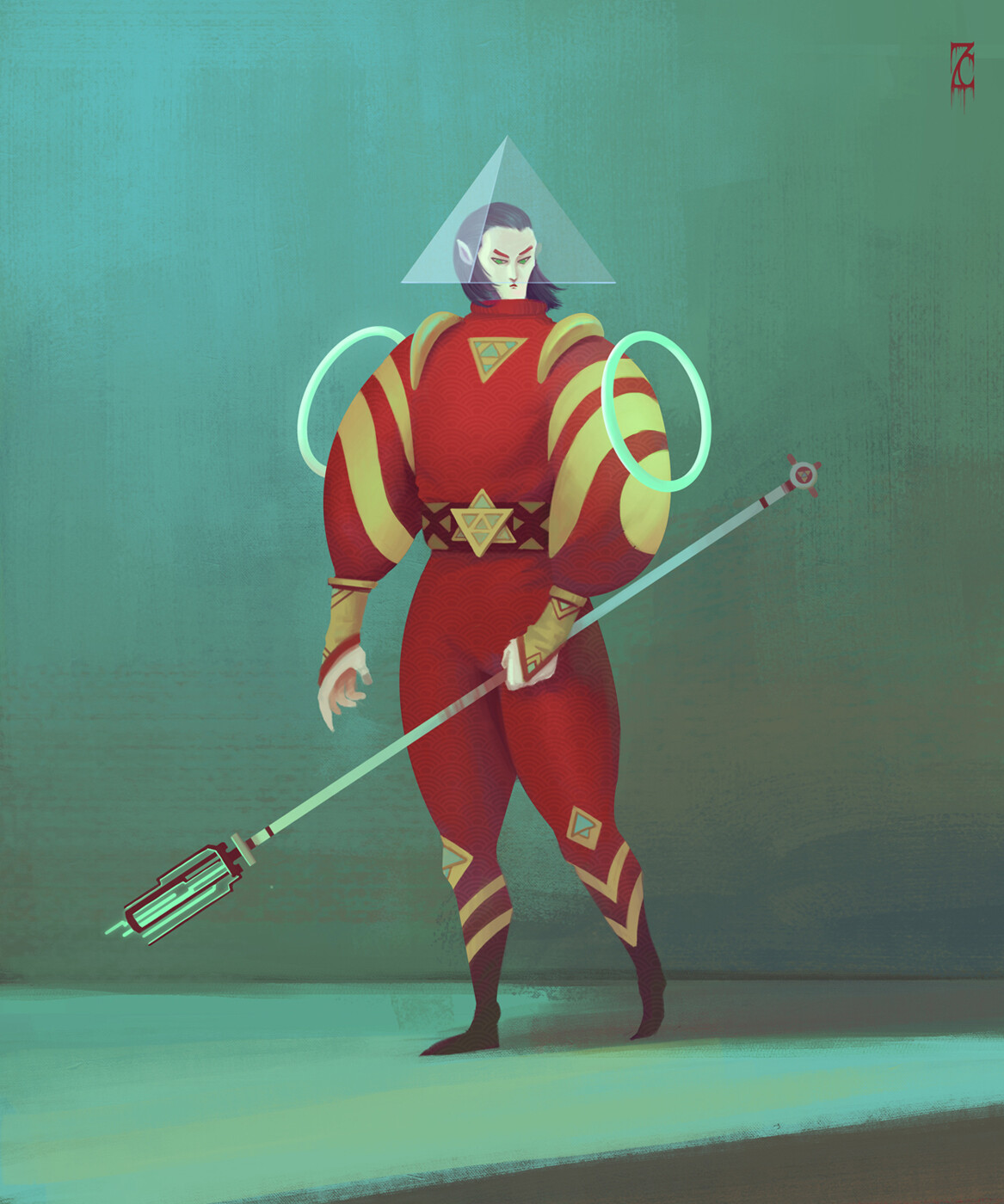 ArtStation Triangular Head