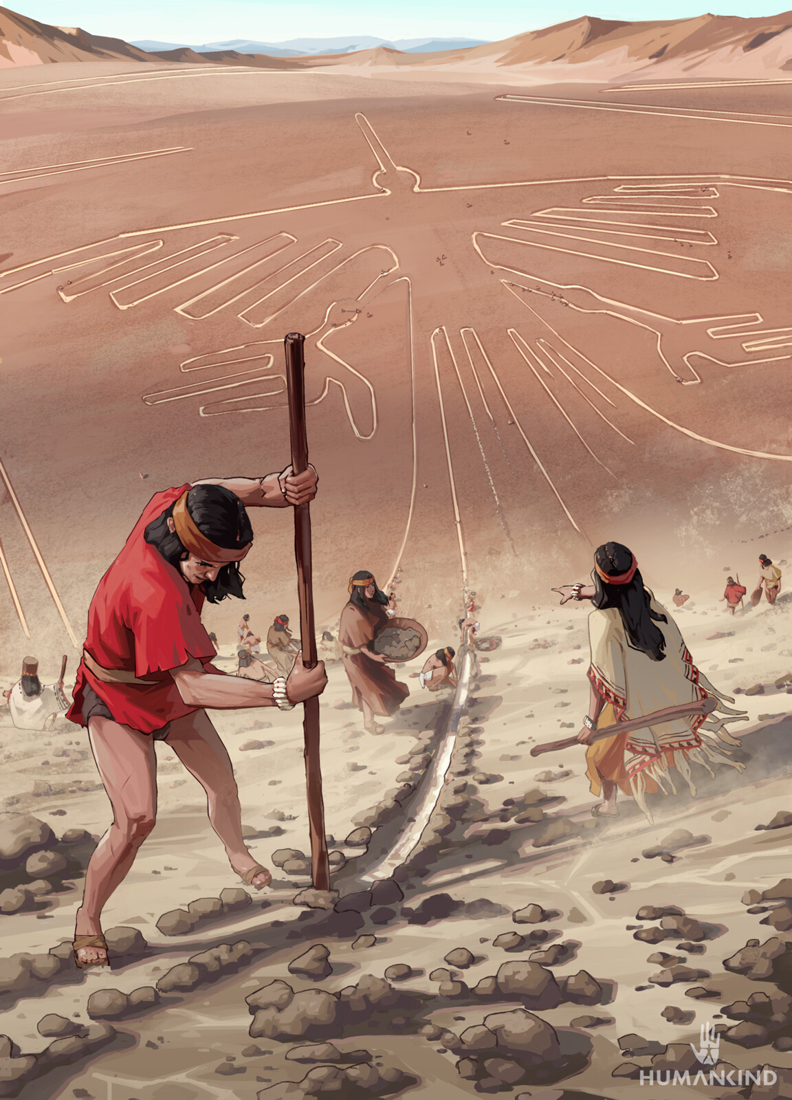 Nazcas culture card