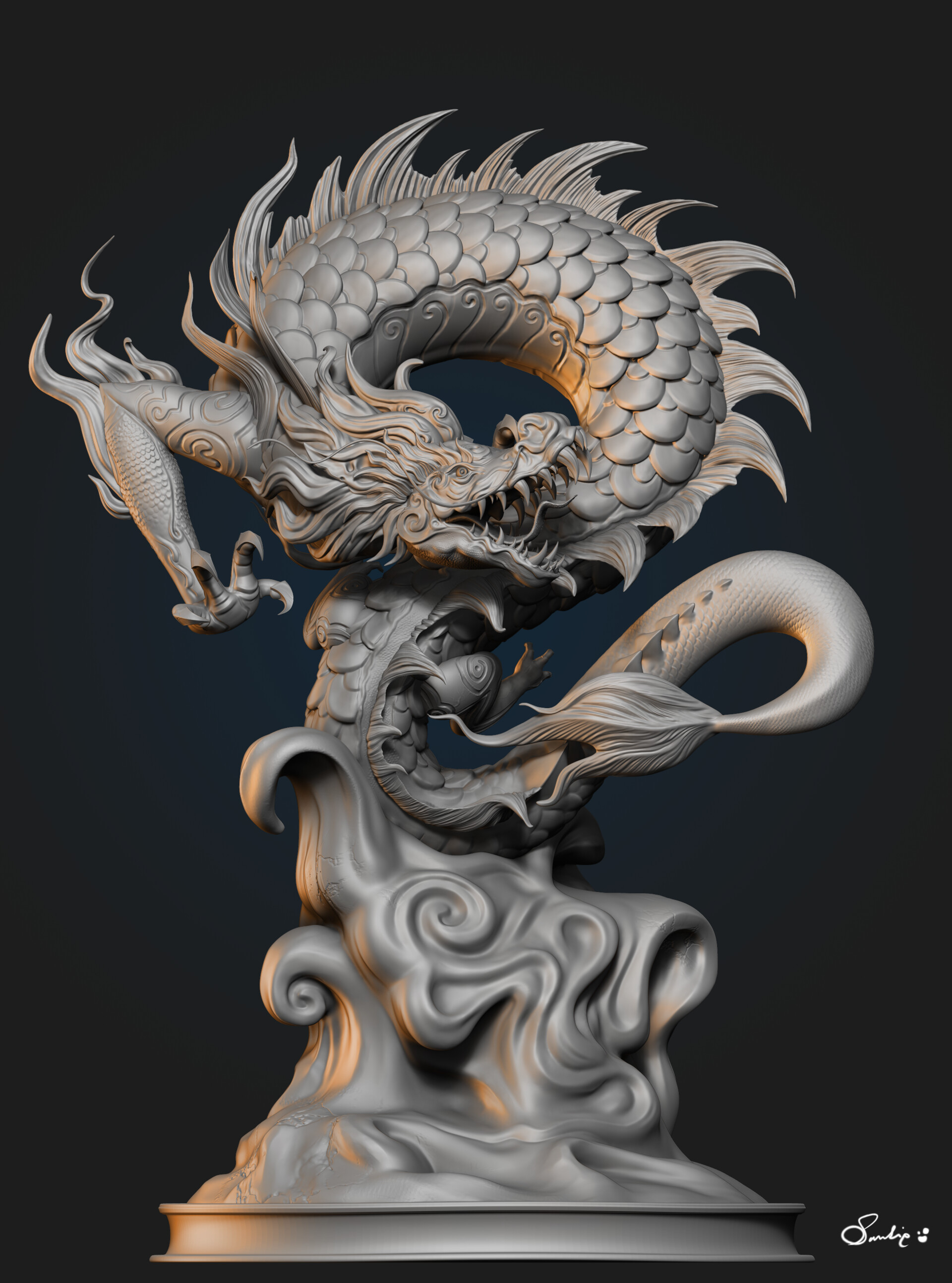 ArtStation - THE LAST DRAGON