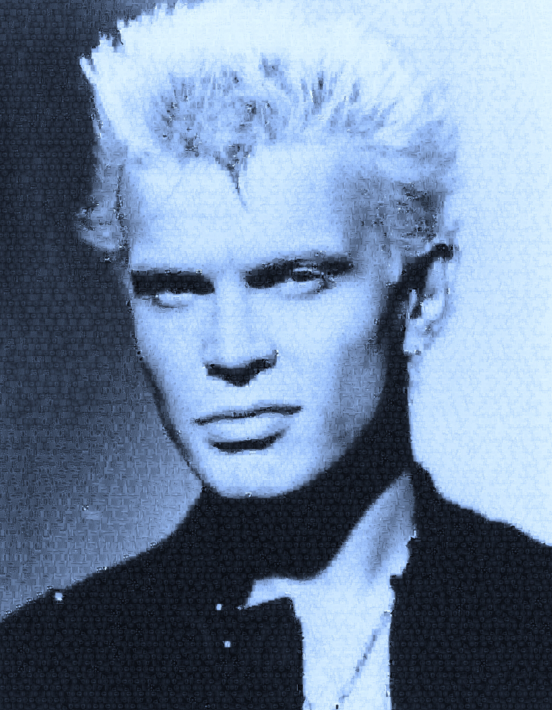 ArtStation Billy Idol Photo Mosaic