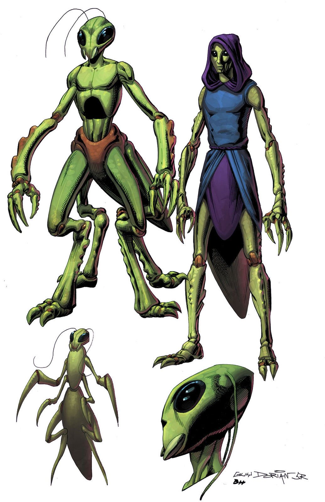 CHARACTER DESIGN FANTASY c TM Guy Dorian Sr