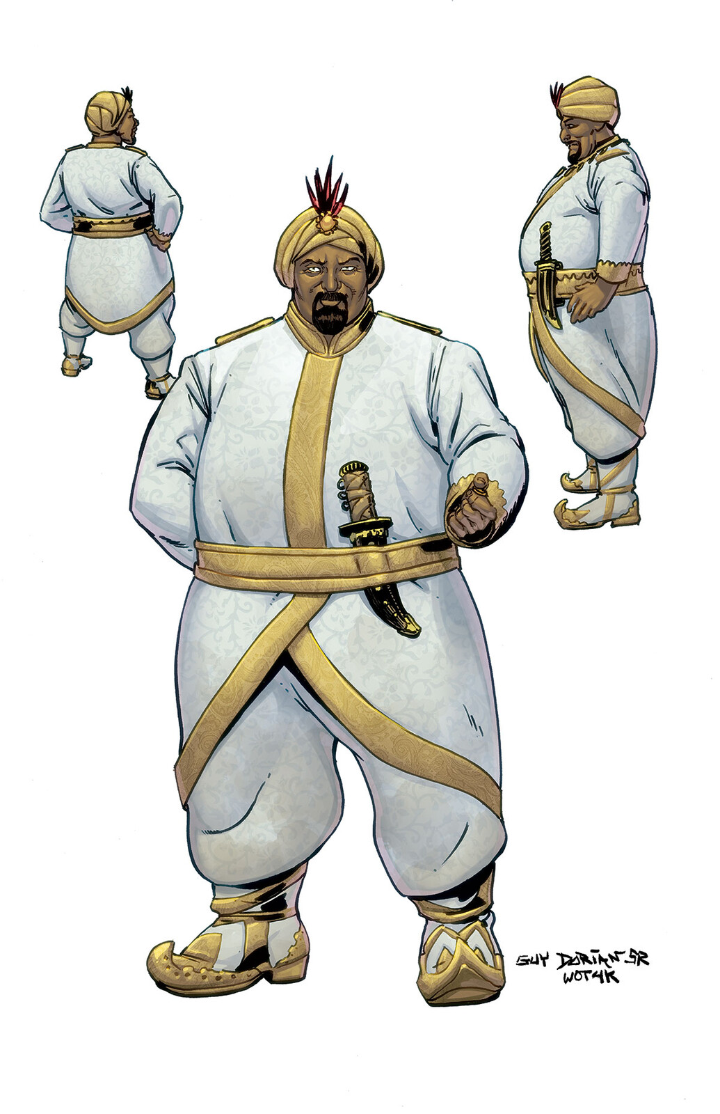 CHARACTER DESIGN FANTASY c TM Guy Dorian Sr