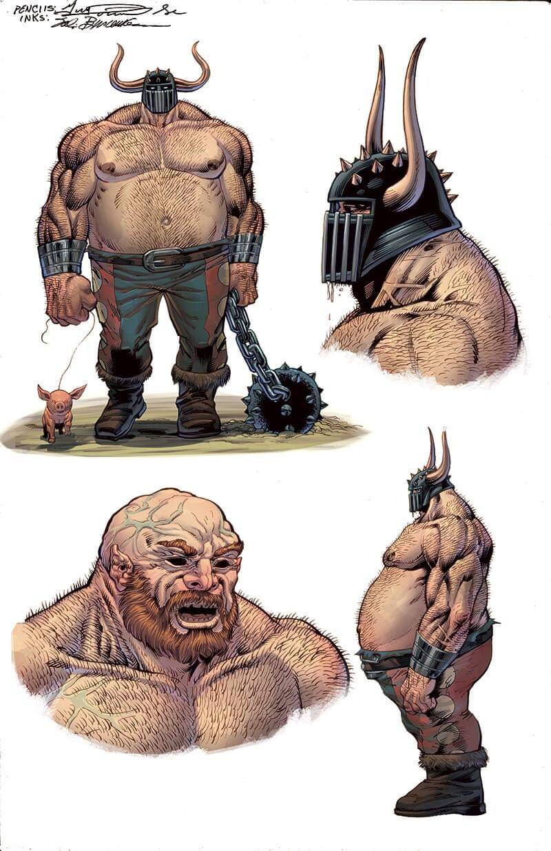 CHARACTER DESIGN FANTASY c TM Guy Dorian Sr